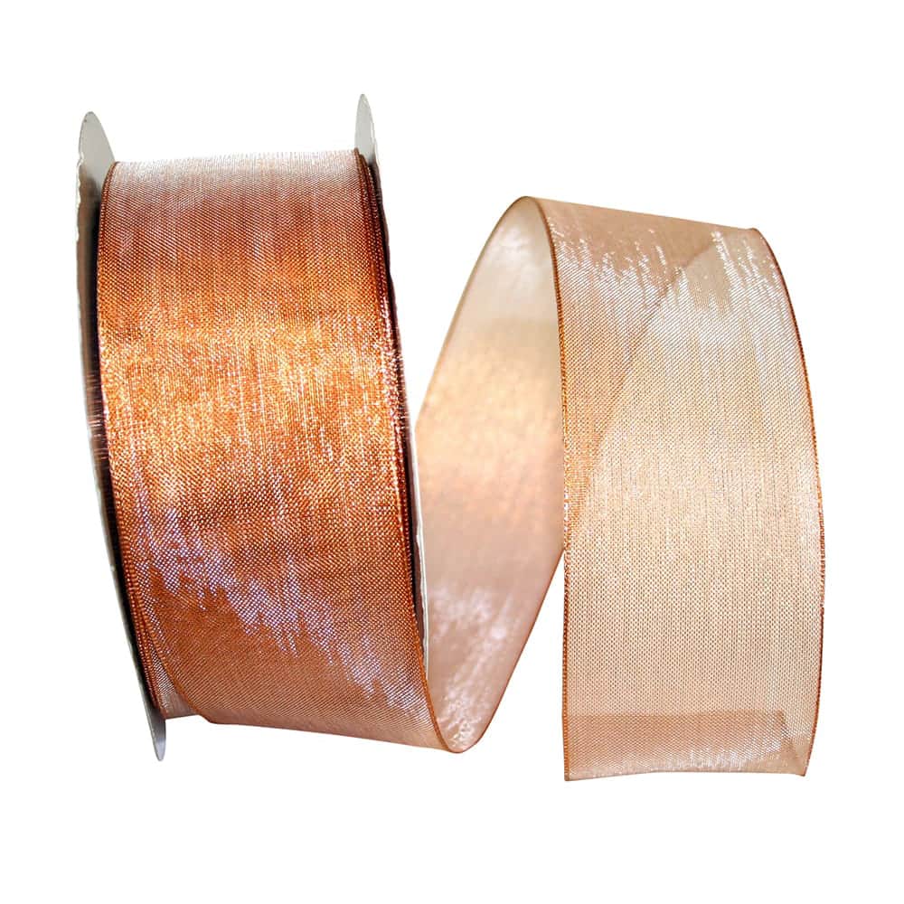 JAM Paper Metallic Wired Edge Mesh Ribbon