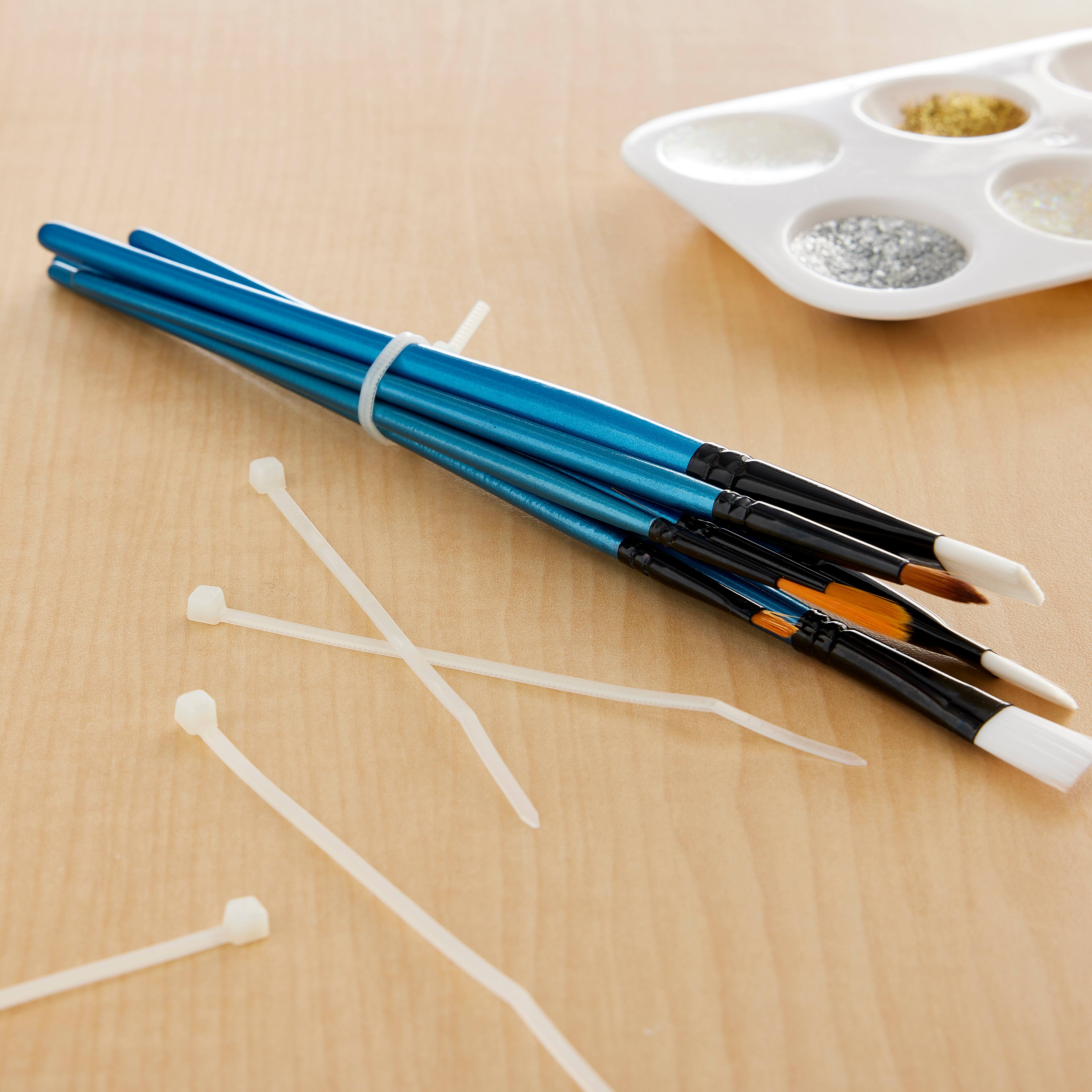 20 Packs: 100 ct. (2,000 total) 4" White Multi Purpose Cable Ties by Craft Smart™