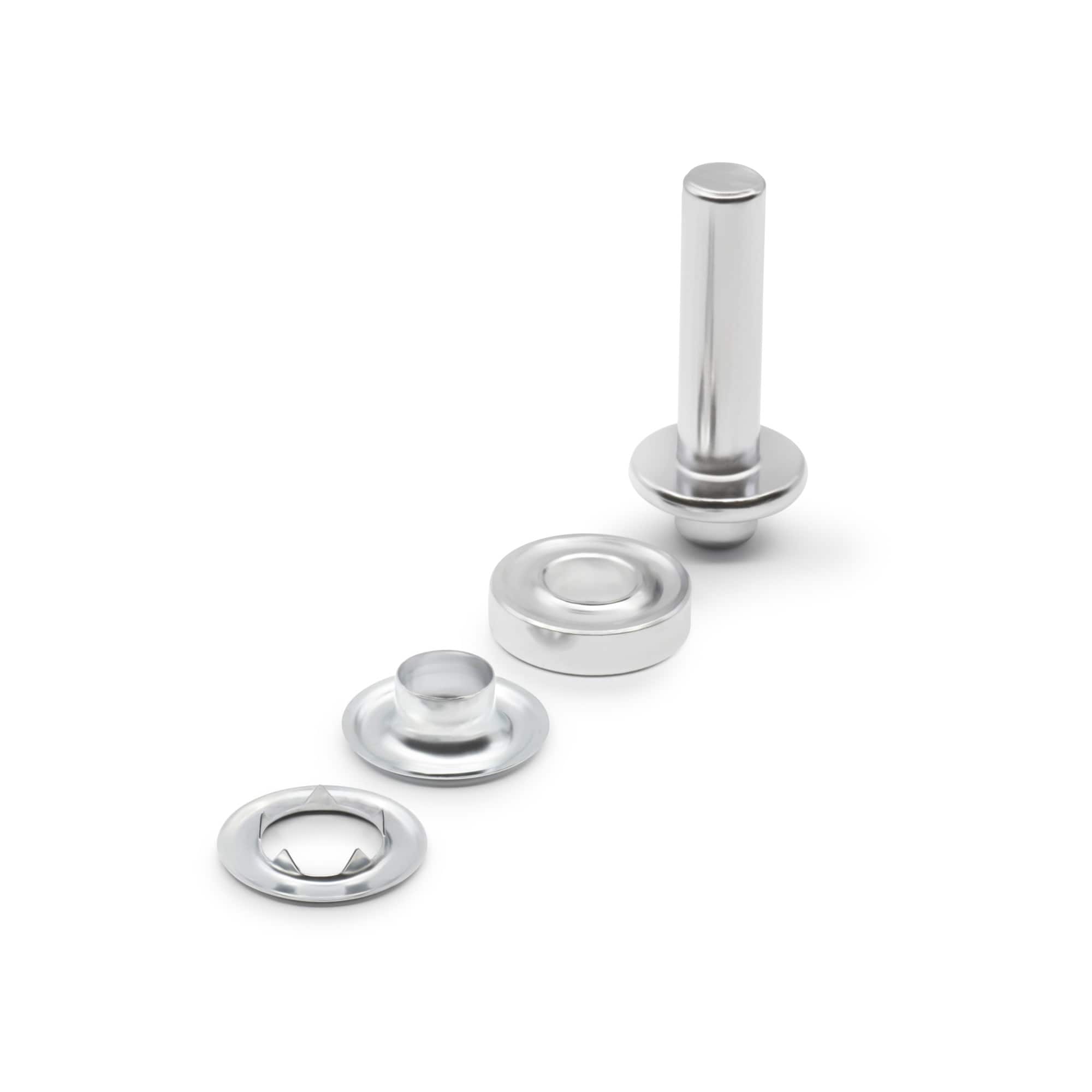 Dritz Home 7/16" Zinc-Plated Brass Grommet Kit
