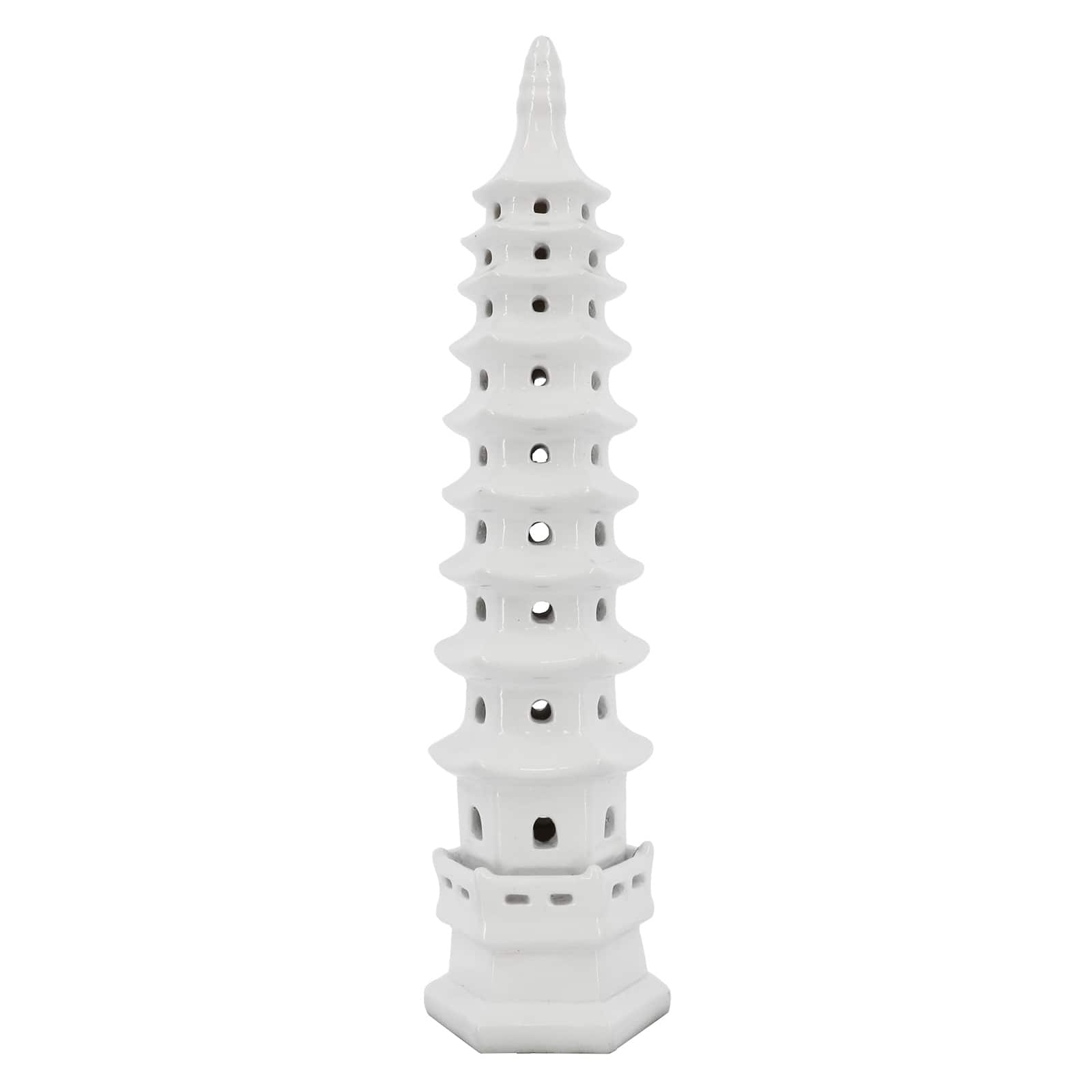 Jonathan Adler x Michaels 16.5" White Pagoda Tabletop Décor