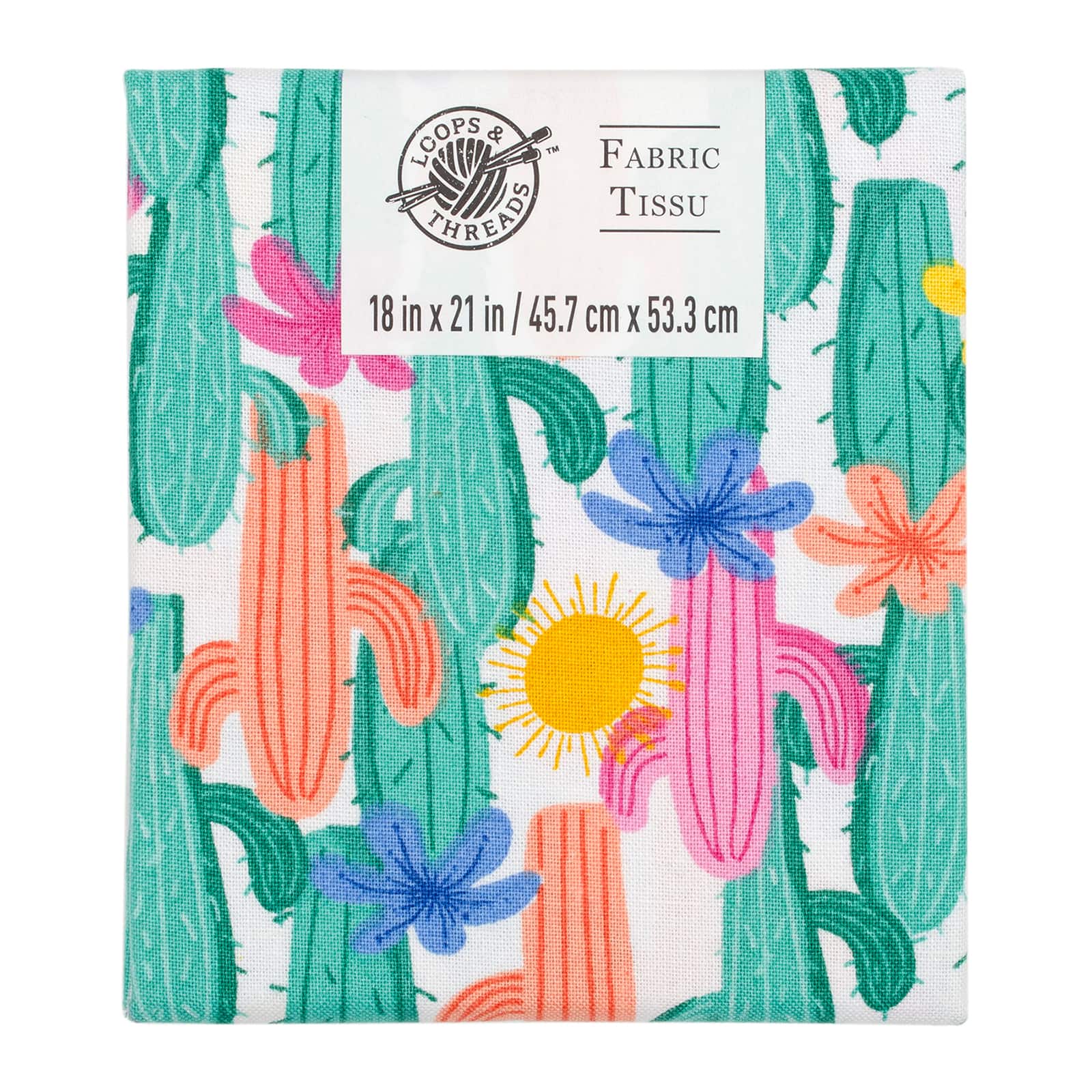 Cactus Cotton Fabric by Loops & Threads | Michaels