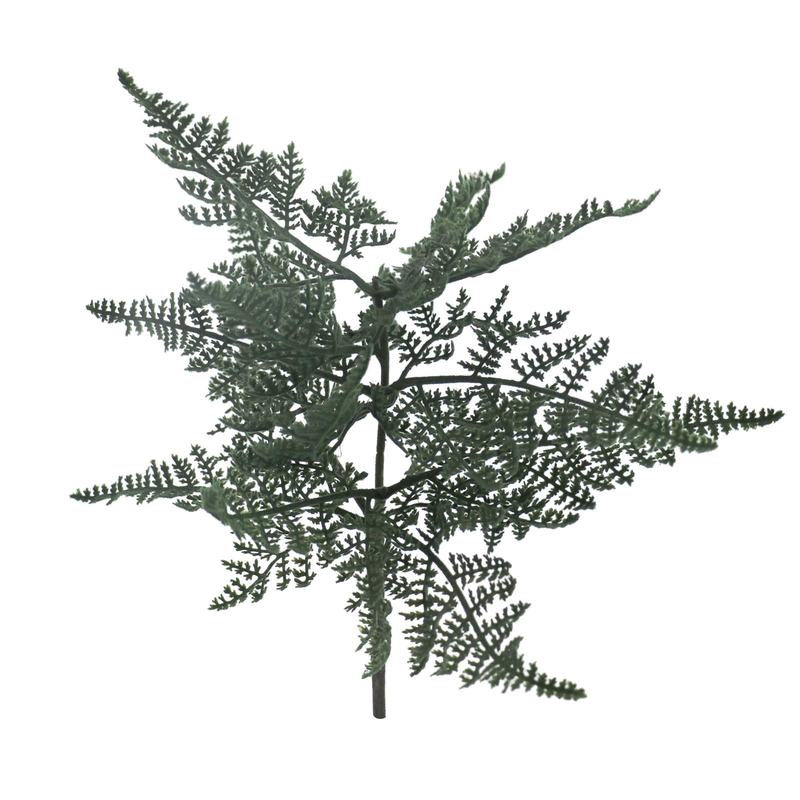 12" Flocked Fern Pick by Ashland