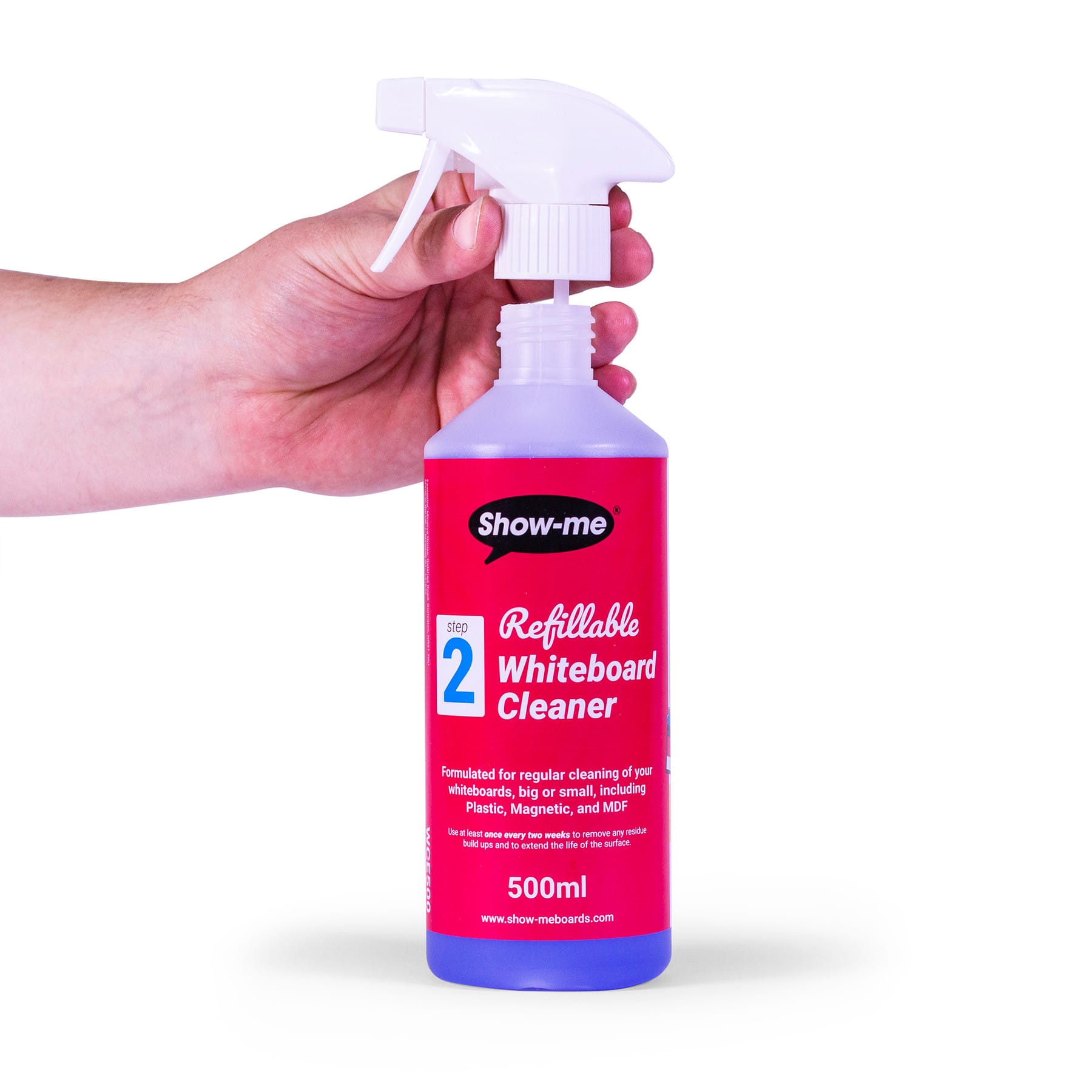 Show-me® 16.9 fl. oz. Refillable Dry Erase Board Cleaner, 6ct.