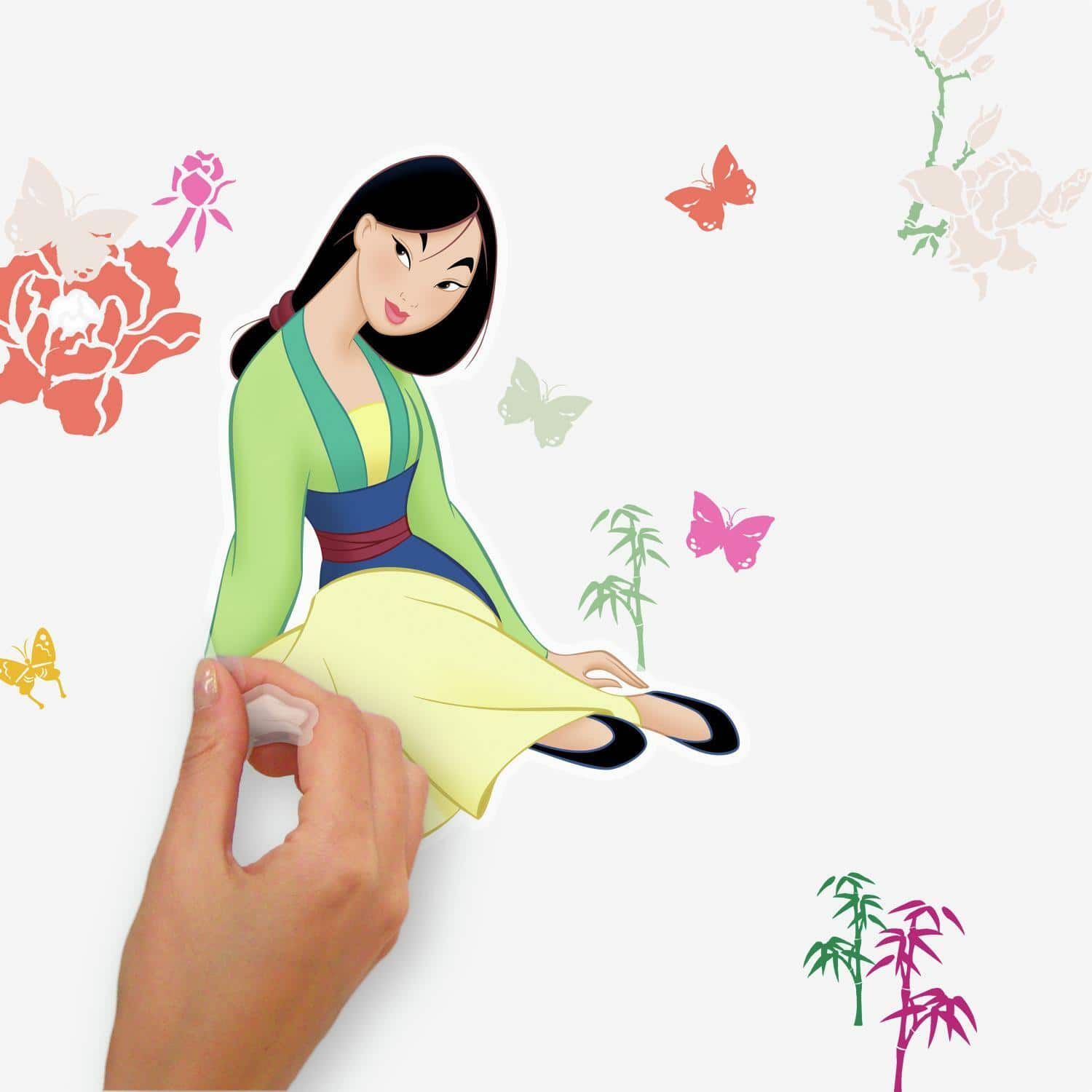 RoomMates Disney Mulan Peel & Stick Wall Decals