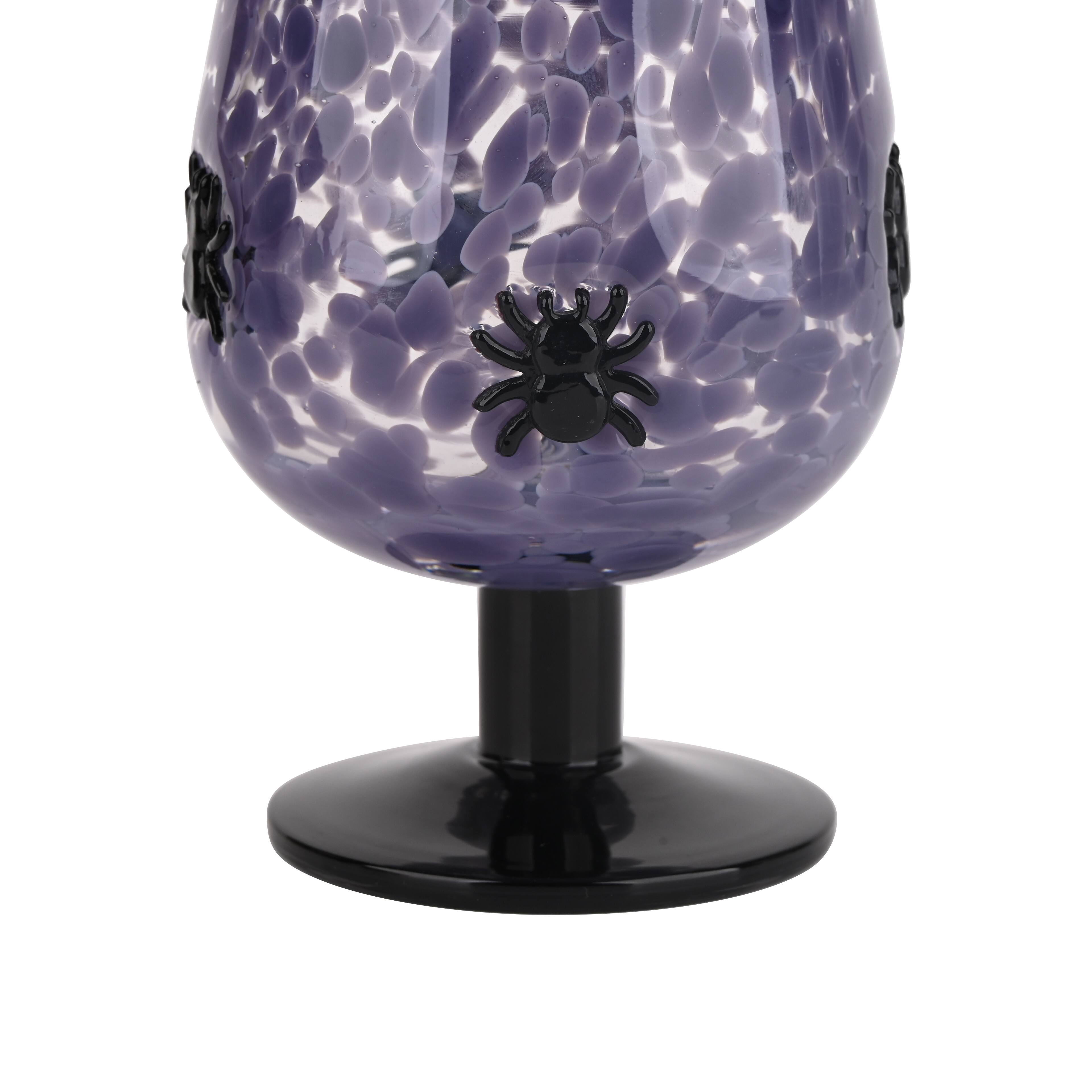 10oz. Confetti Spider Icon Snifter Glass by Celebrate It™