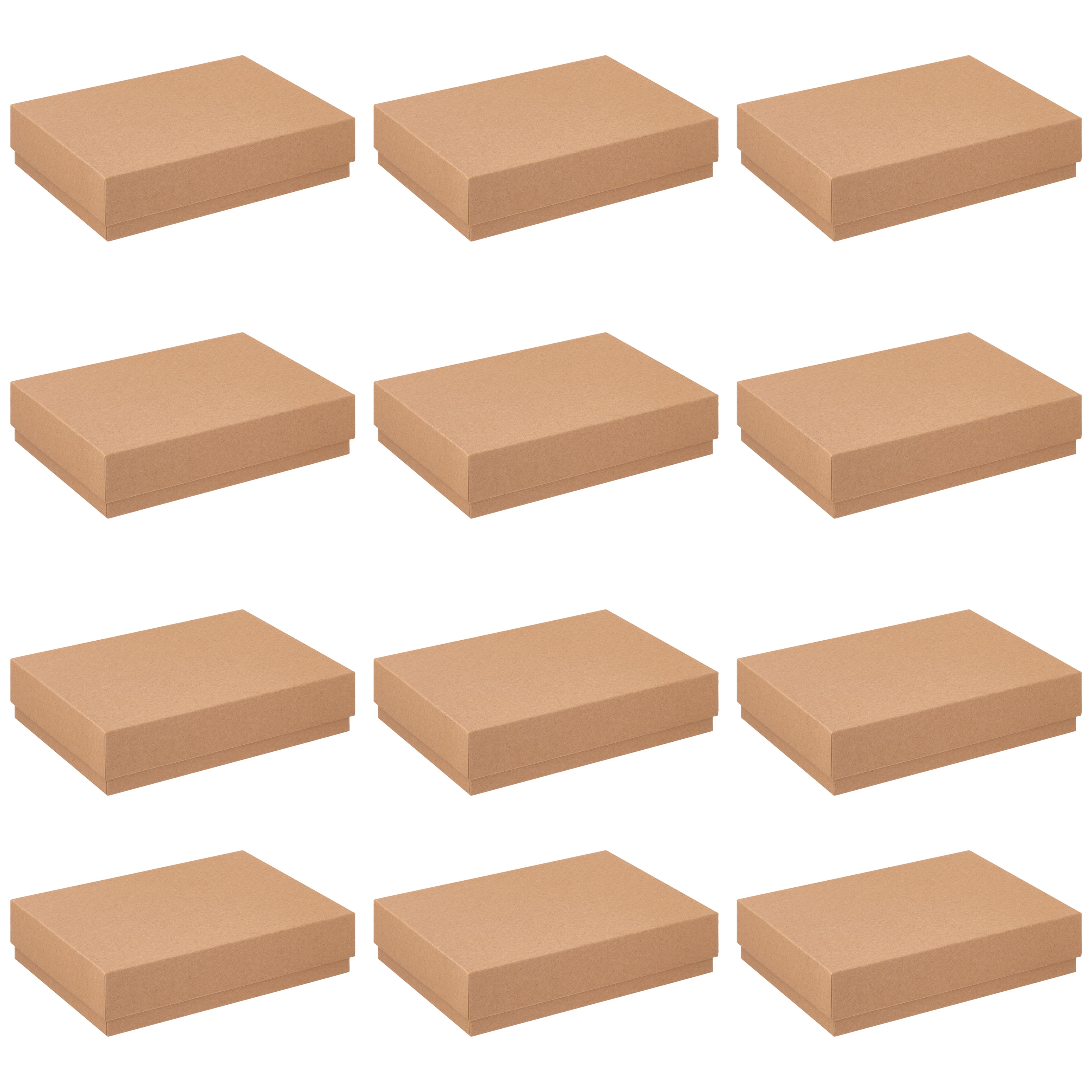 12 Pack: Kraft Frame Box by Celebrate It™