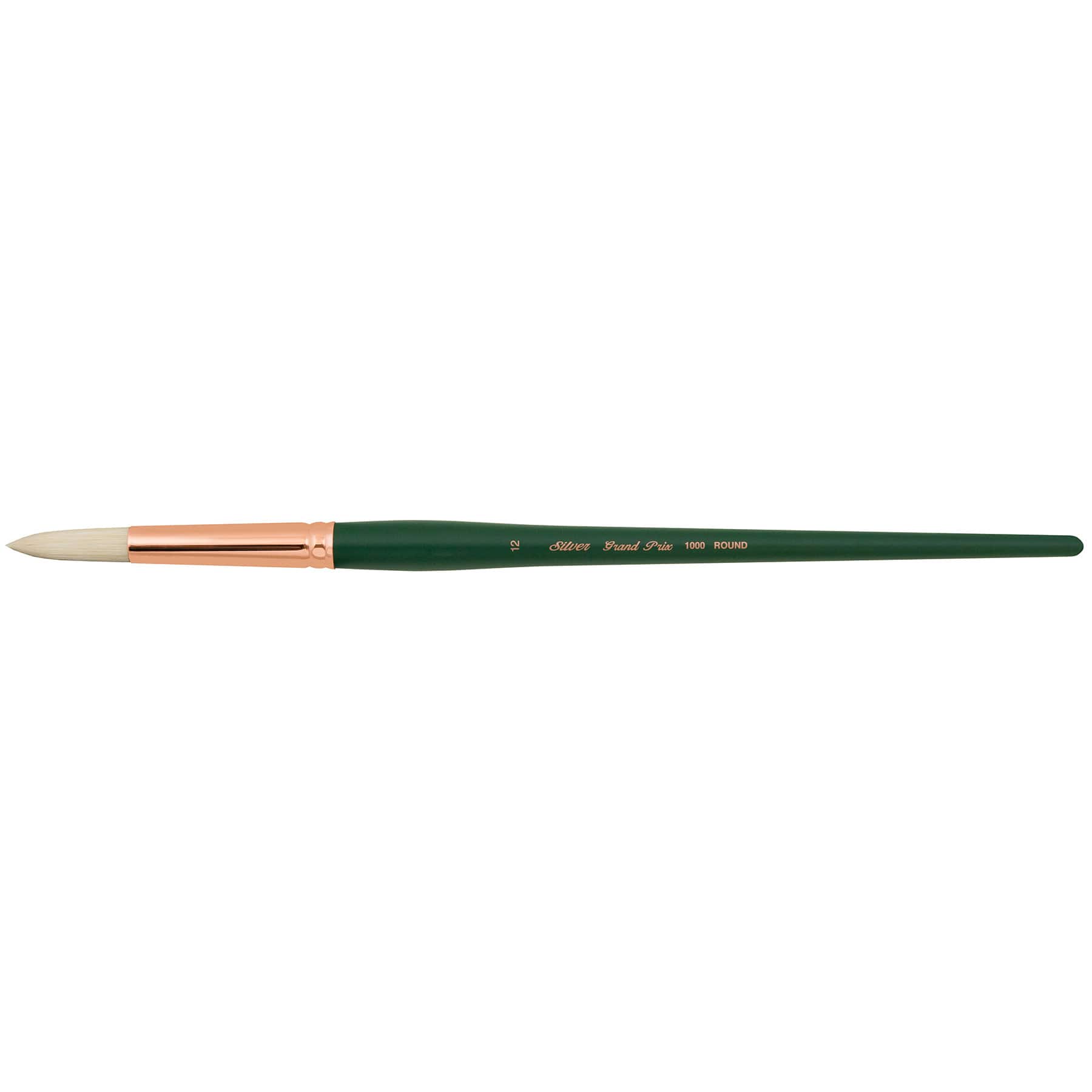 Silver Brush Limited Grand Prix® Series 1000 Size 12 Long Handle Round Brush
