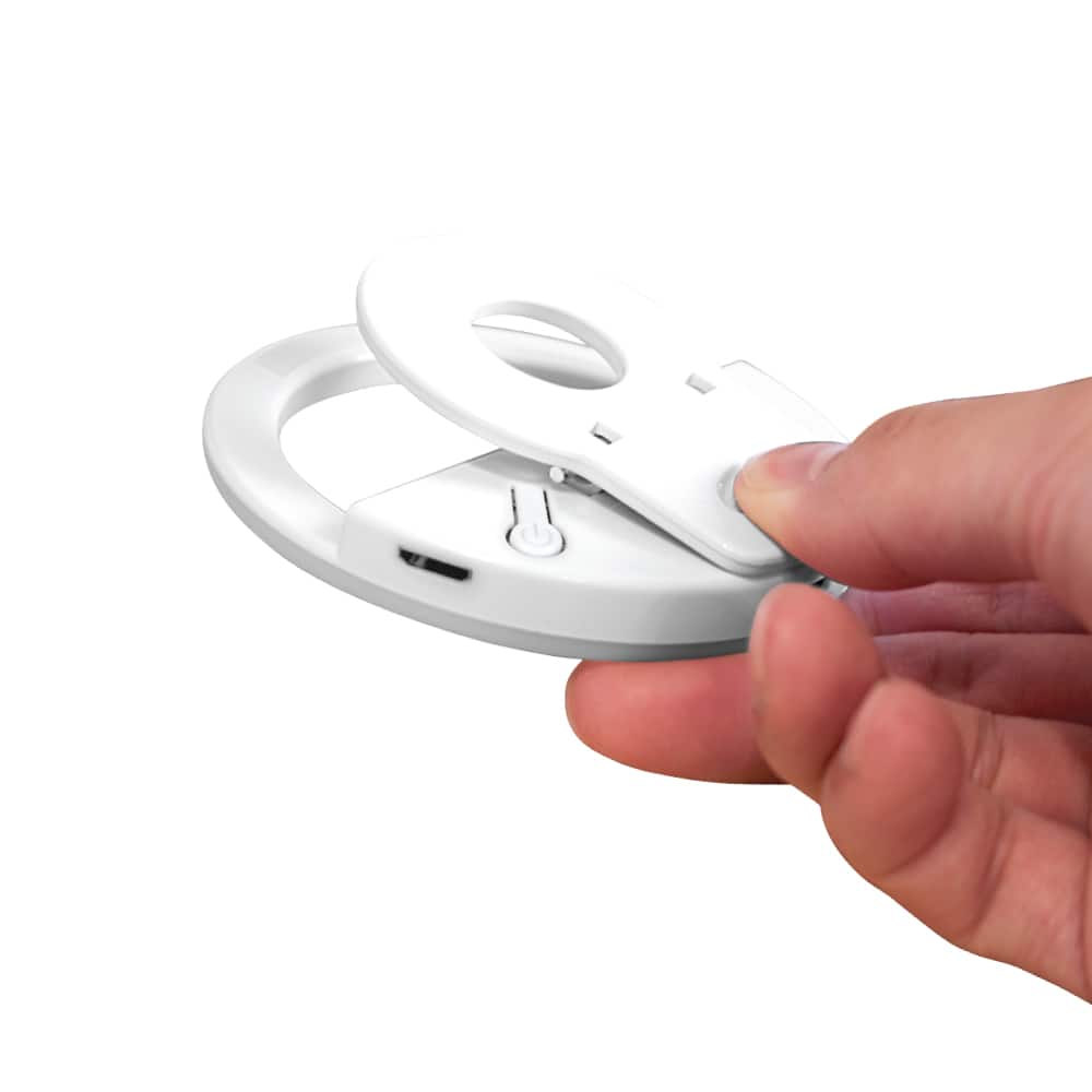 Bower White & RGB LED Clip-On Rechargeable Selfie Light