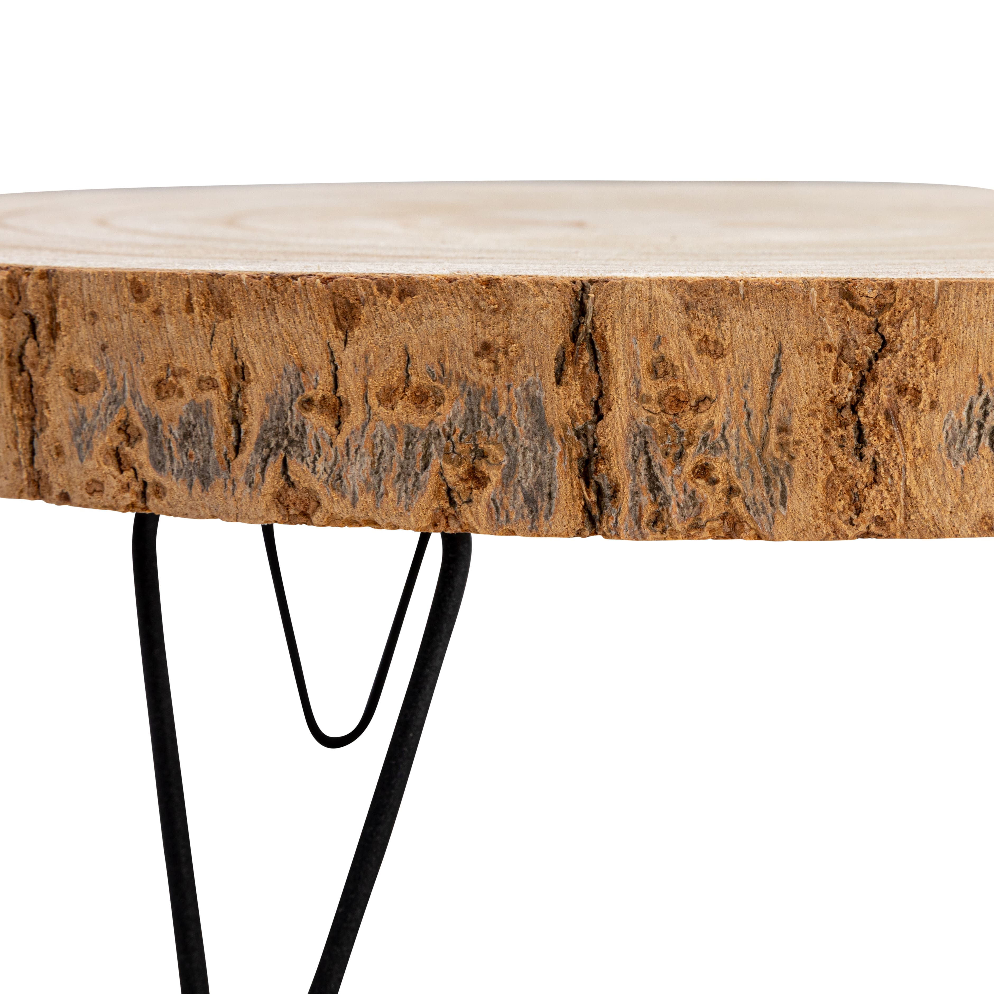 Hello Honey® Decorative Paulownia Wood Pedestal