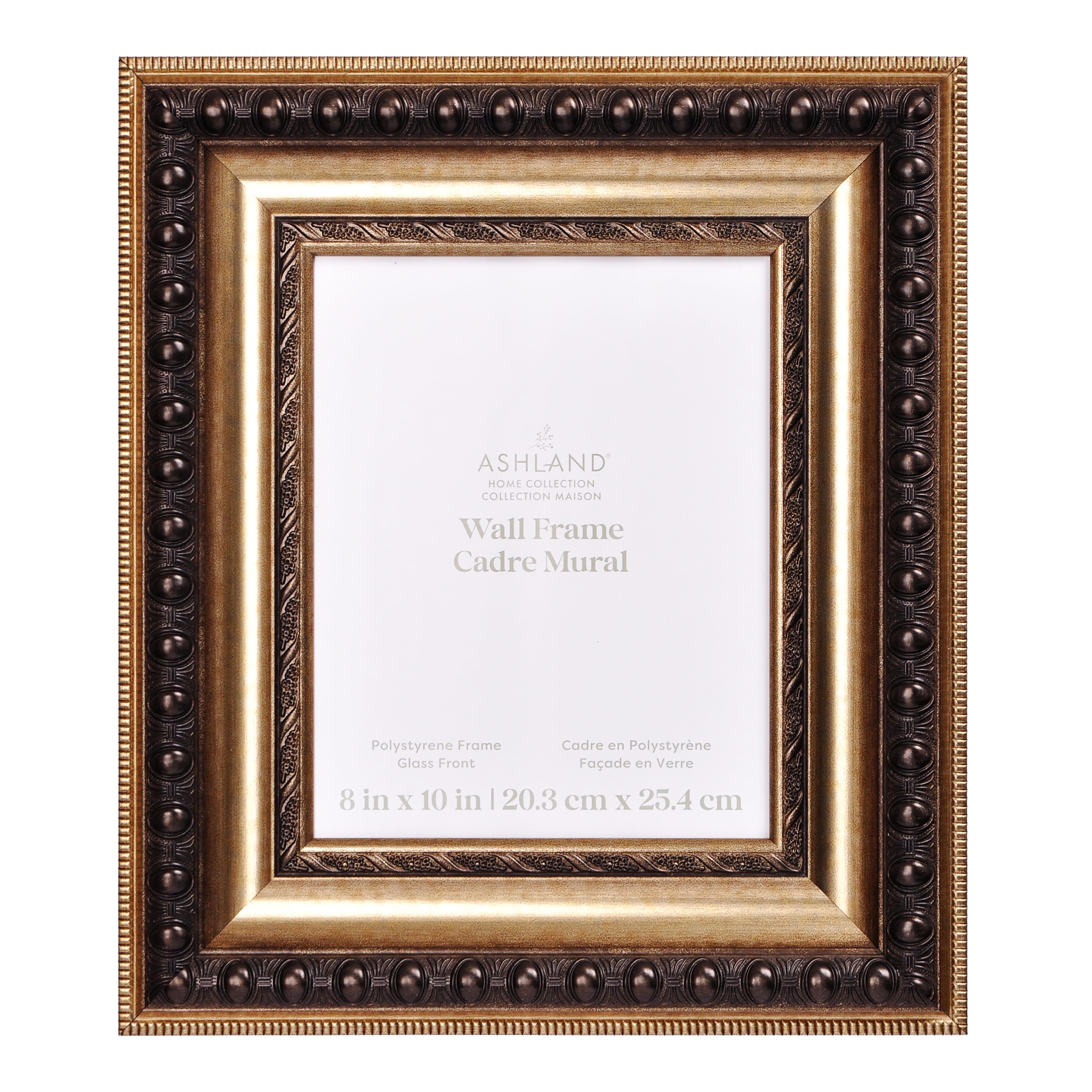 Home Gold Ornate Extra Wall Frame with Mat by Ashland®