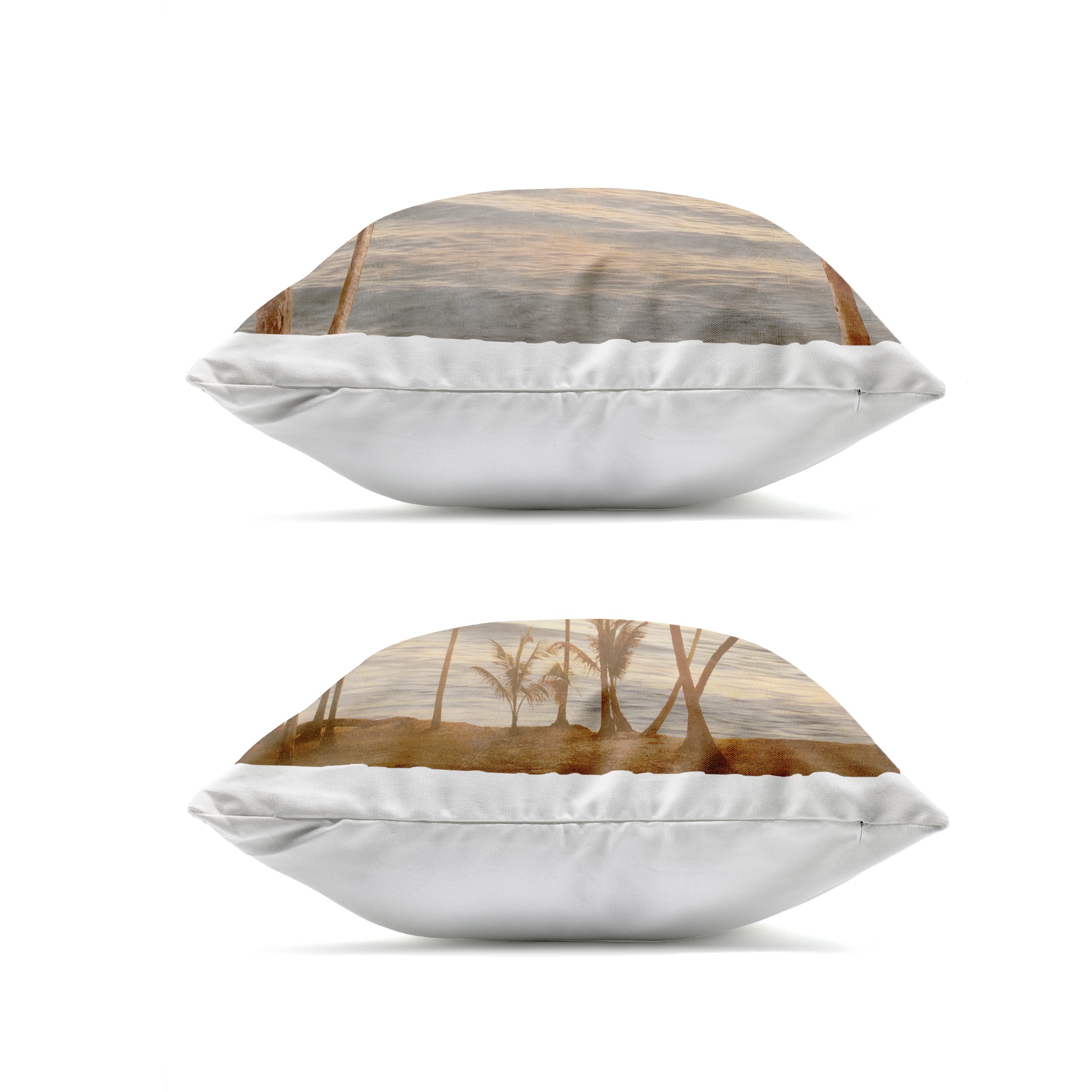 Stupell Industries 18" x 7" Summer Beach Tropical Sunset Print Outdoor Pillow Set