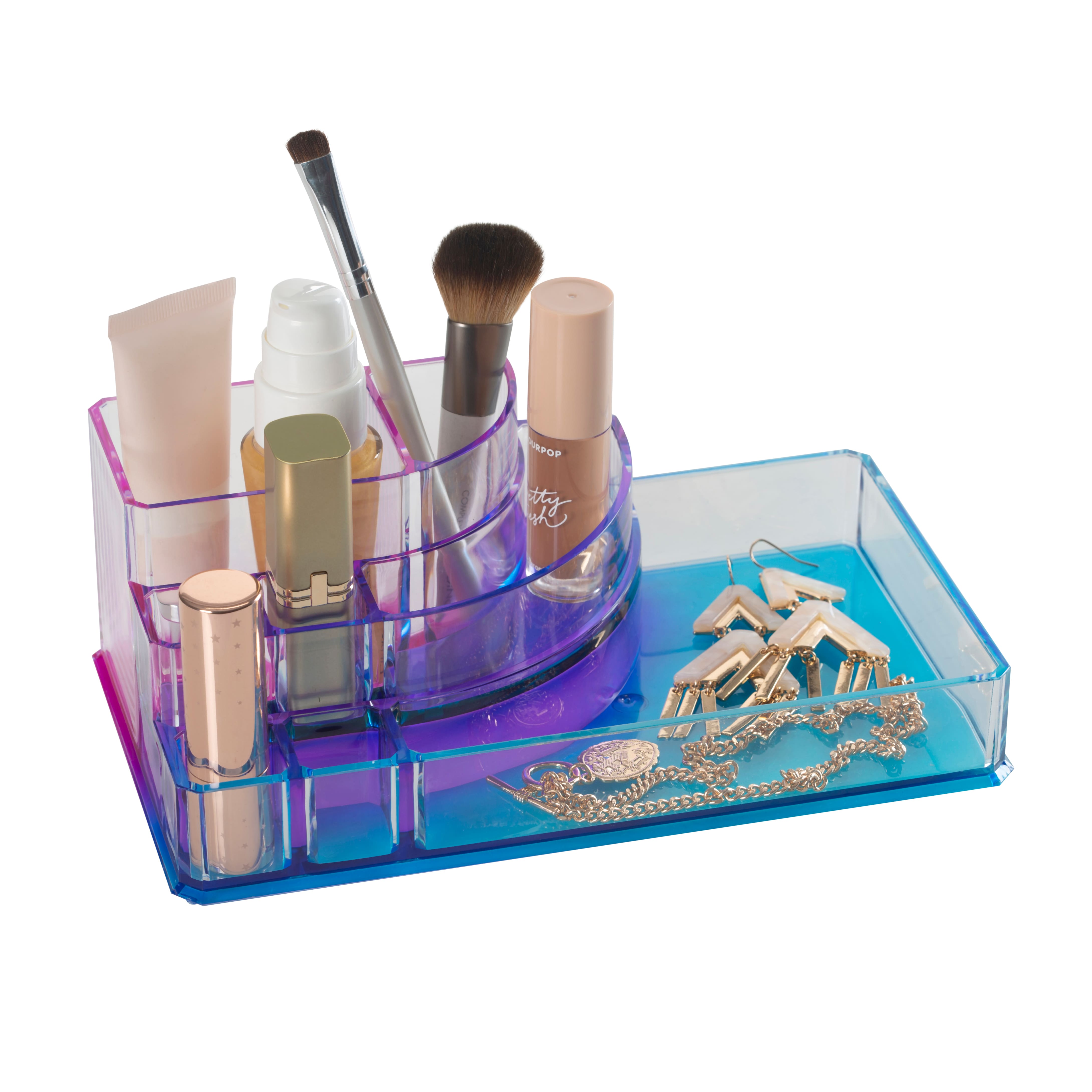 Simplify 8 Section Cosmetic & Jewelry Ombre Holder