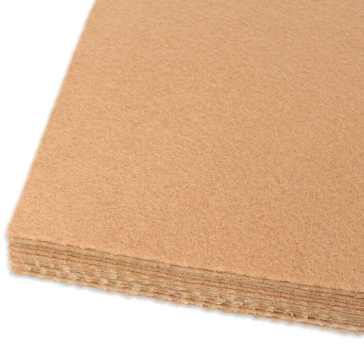 Cashmere Tan Adhesive Felt Sheets