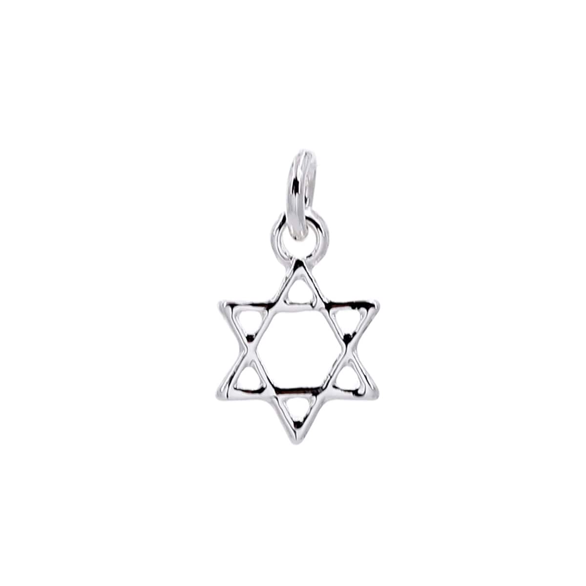 Silver-Plated Star of David Charm by Bead Landing™