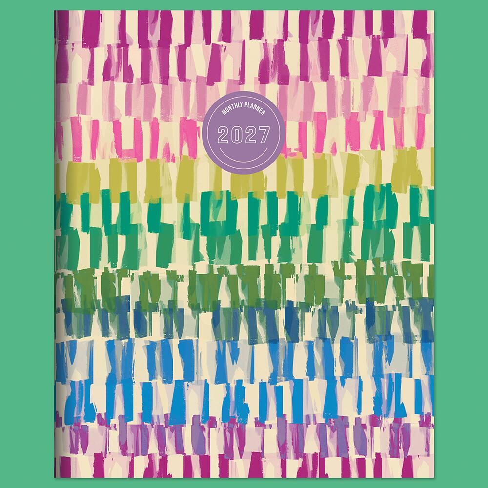2027 Painted Medium Monthly Planner