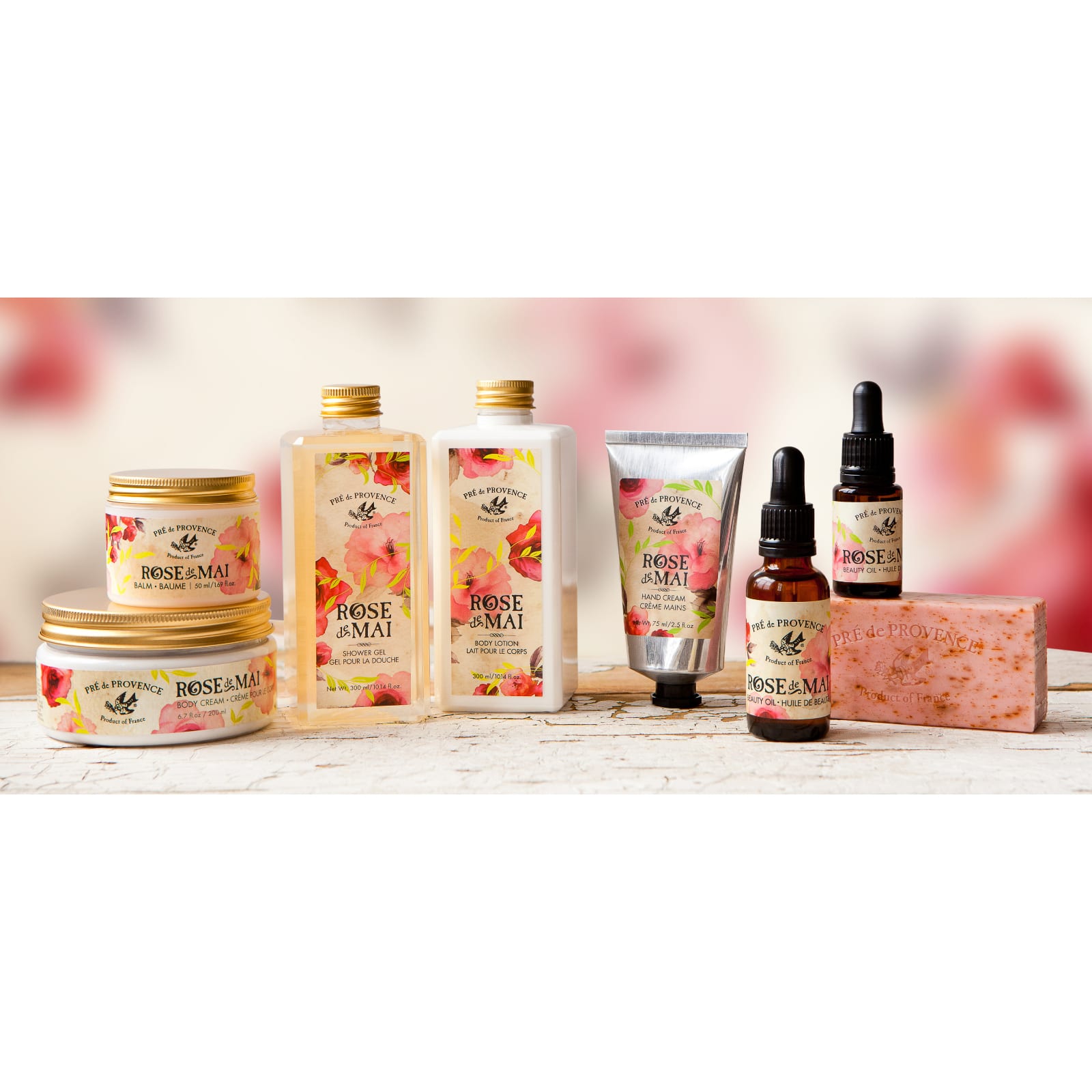 European Soaps Rose De Mai Hand Cream, 75mL
