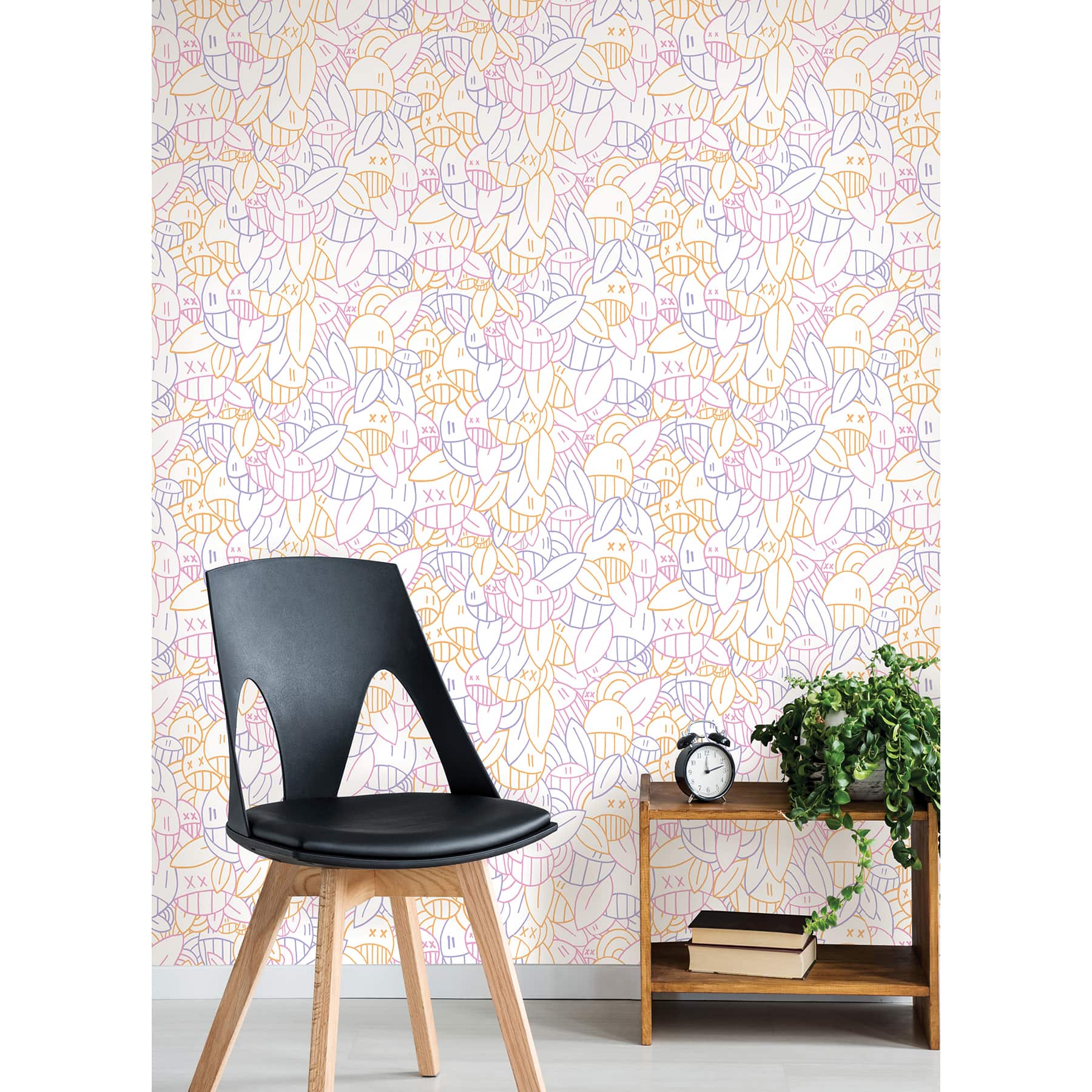 Arm of Casso Warm Floral Sequence Peel & Stick Wallpaper