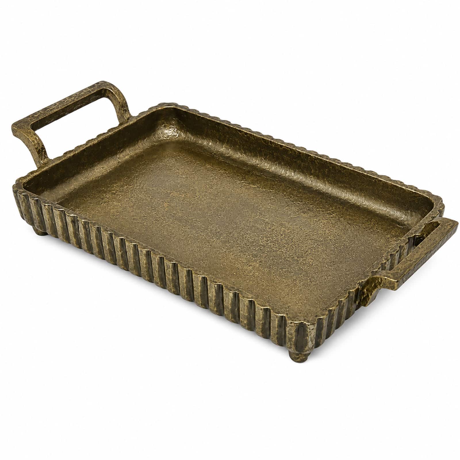12" Rectangle Fluted Tabletop Tray by Ashland®