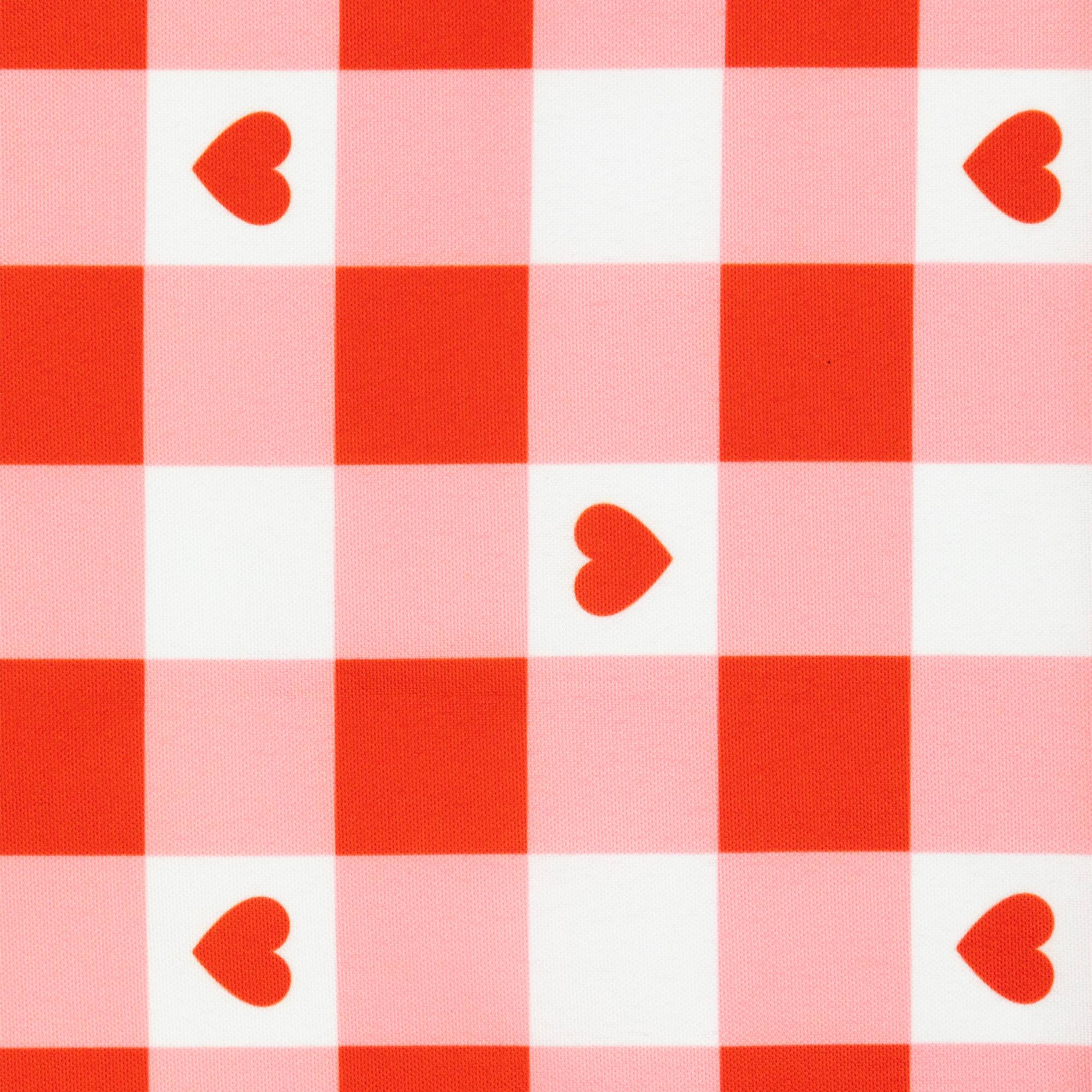 Checkered Hearts Valentine's Day Placemats, 4ct.