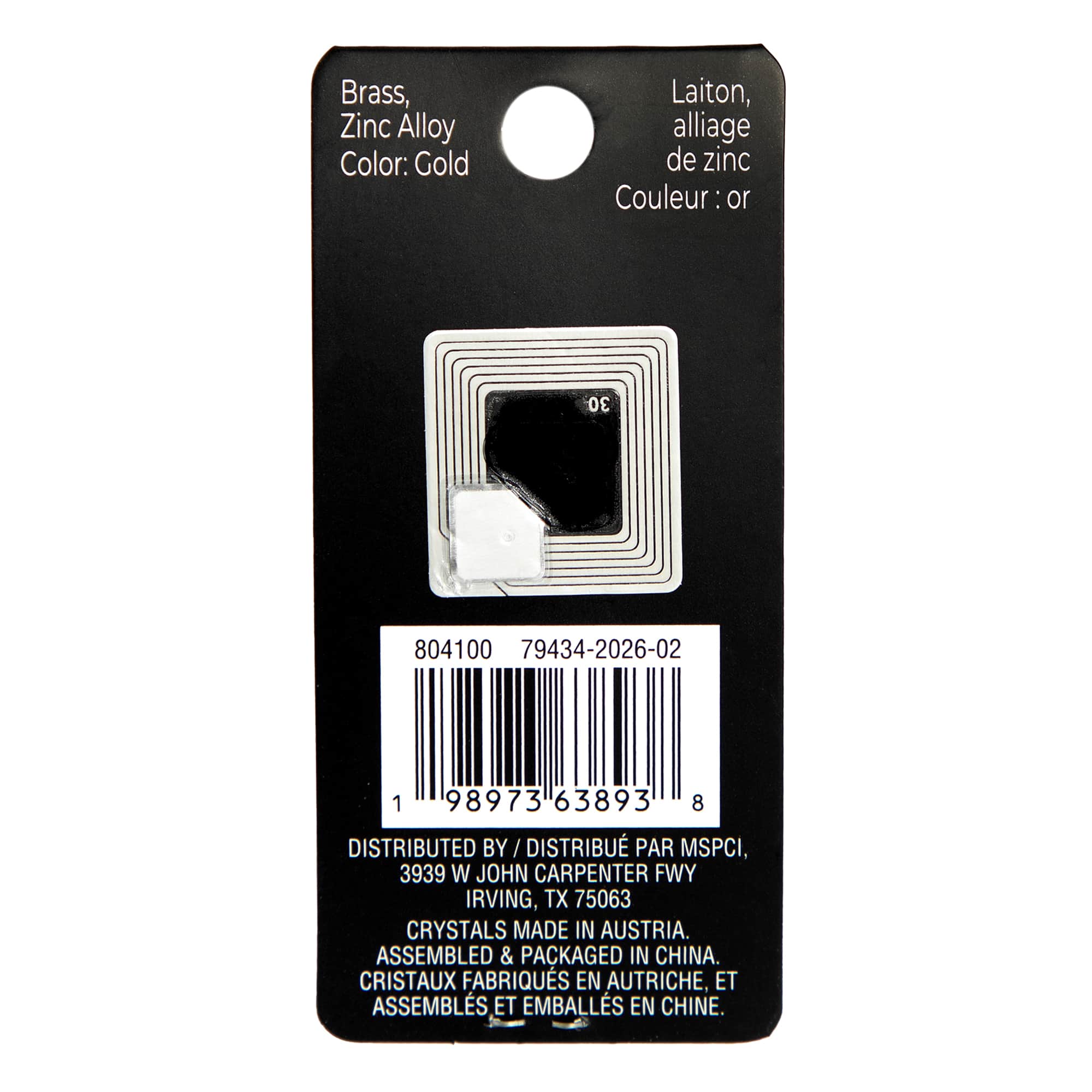 Moon & Stars Coin Austrian Crystal Charm by Bead Landing™