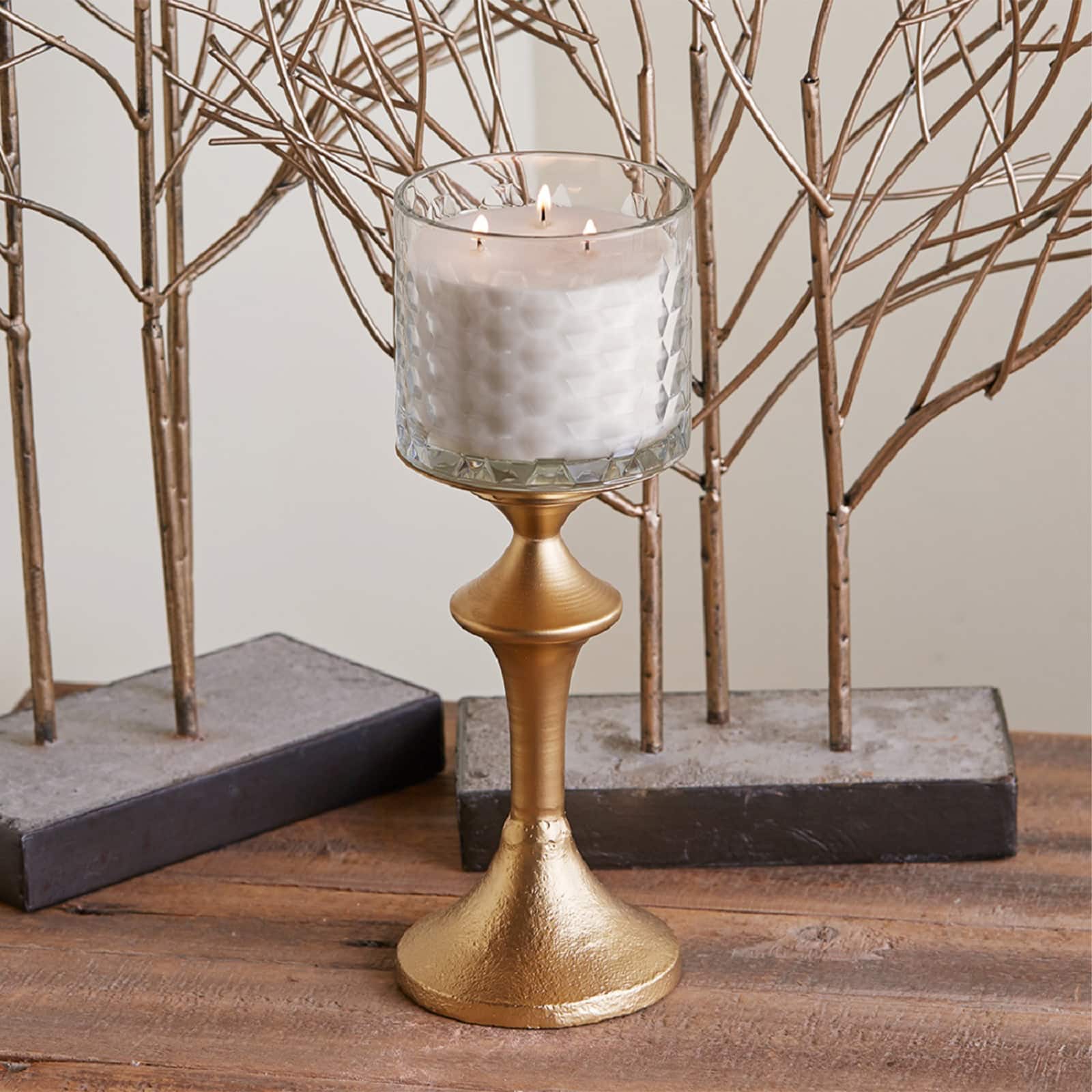 Root Candles Signature 3-Wick Honeycomb Beeswax Blend Jar Candle