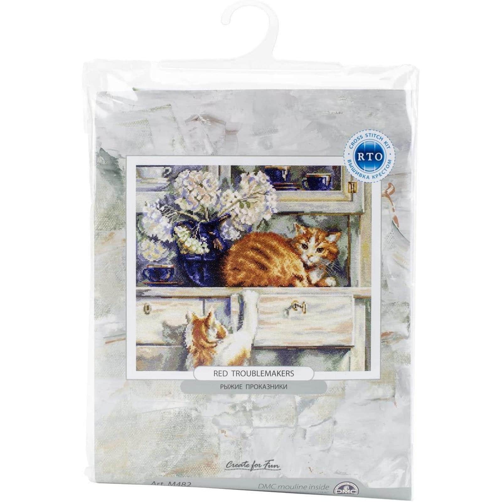 RTO Red Troublemakers Cross Stitch Kit