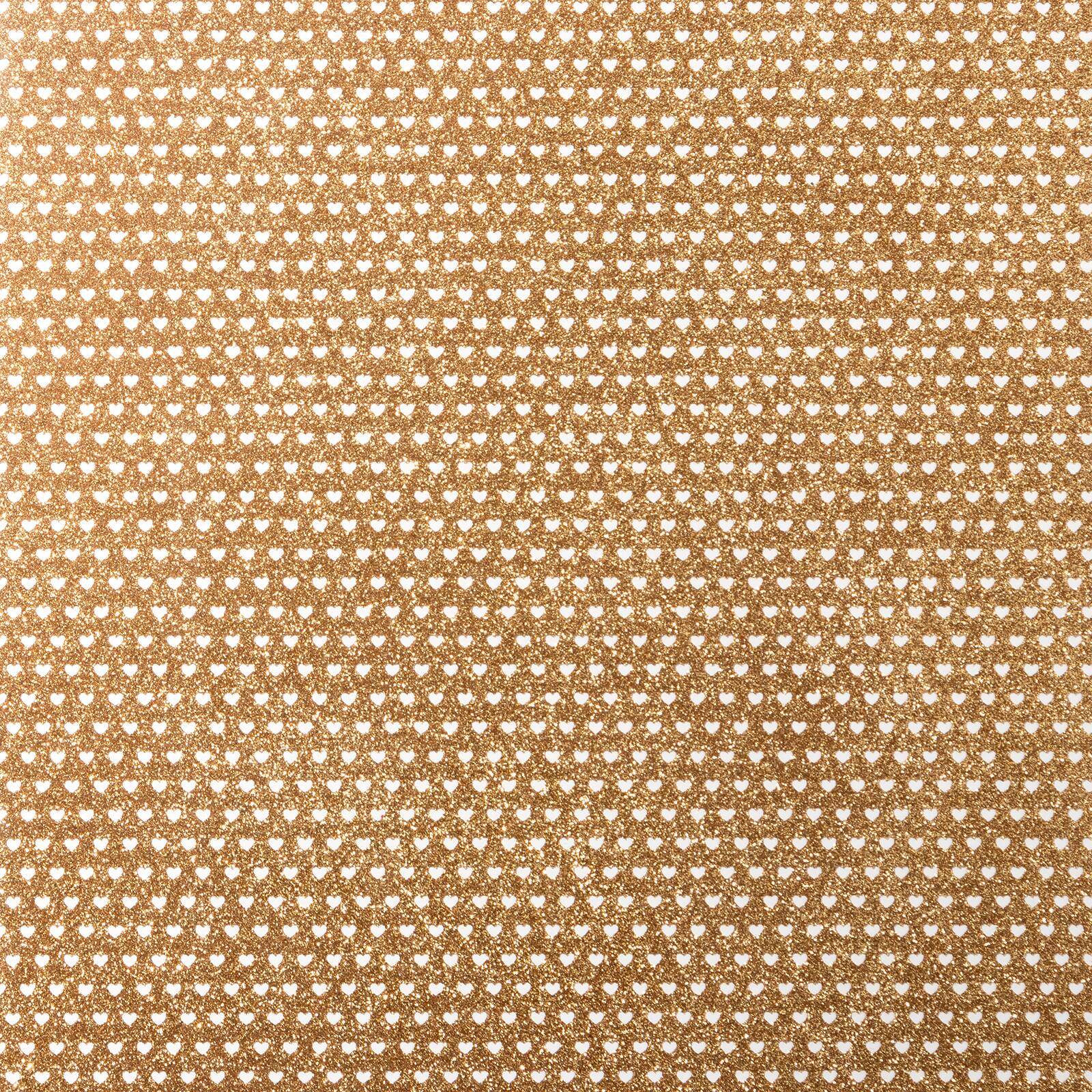 Cricut® Glitter Iron-On™ Mesh Hearts