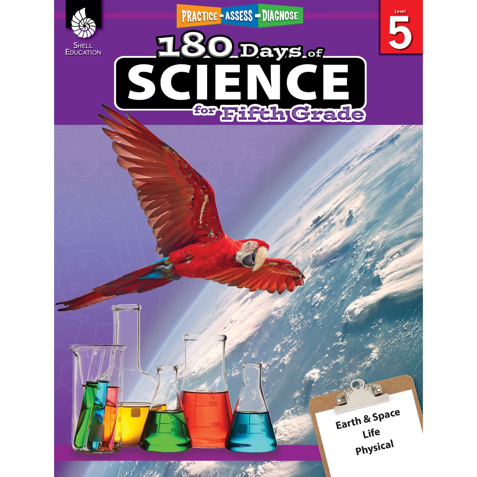 Shell Education 180 Days of Science, 5th Grade