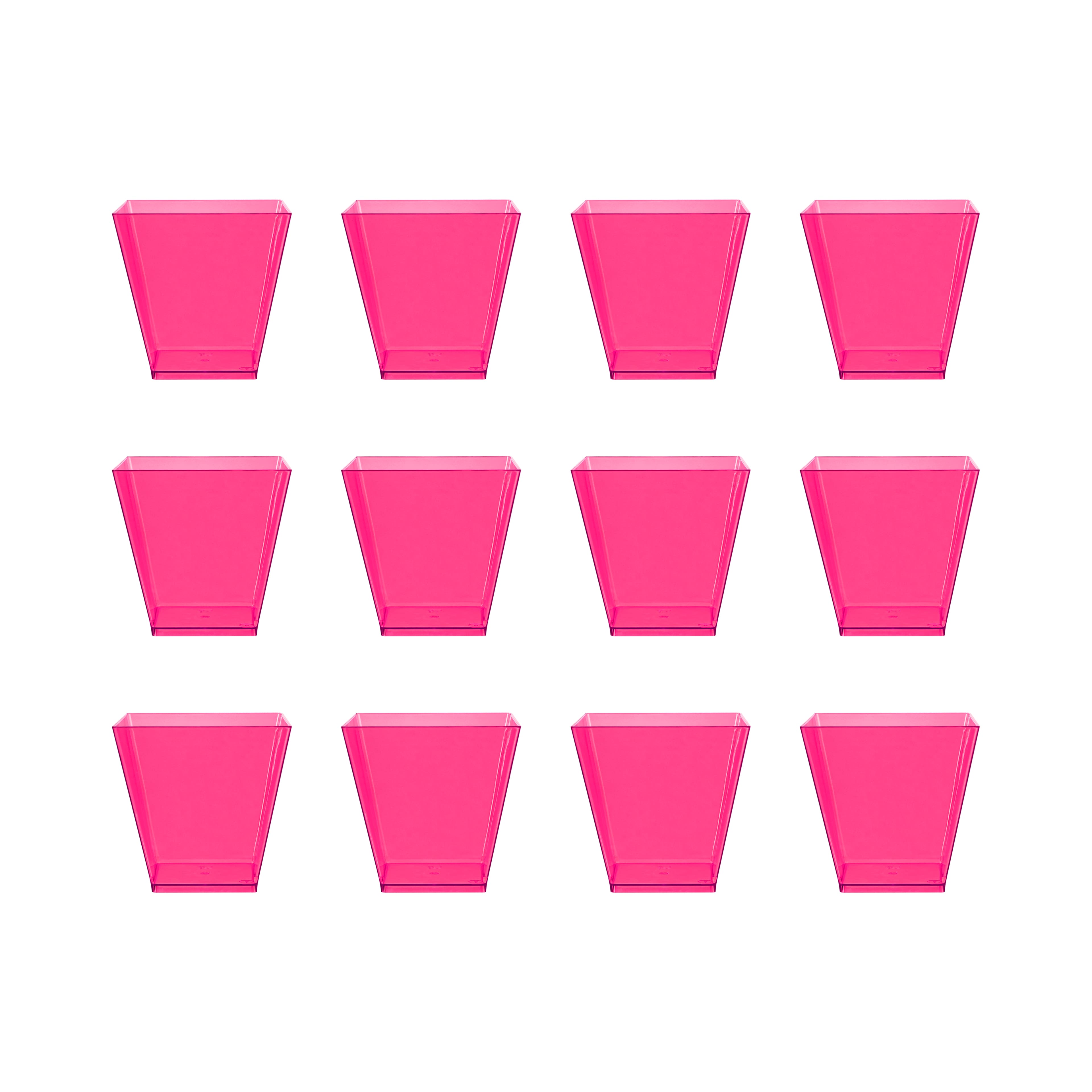 Summer Square Mini Cups, 12ct. by Makery™