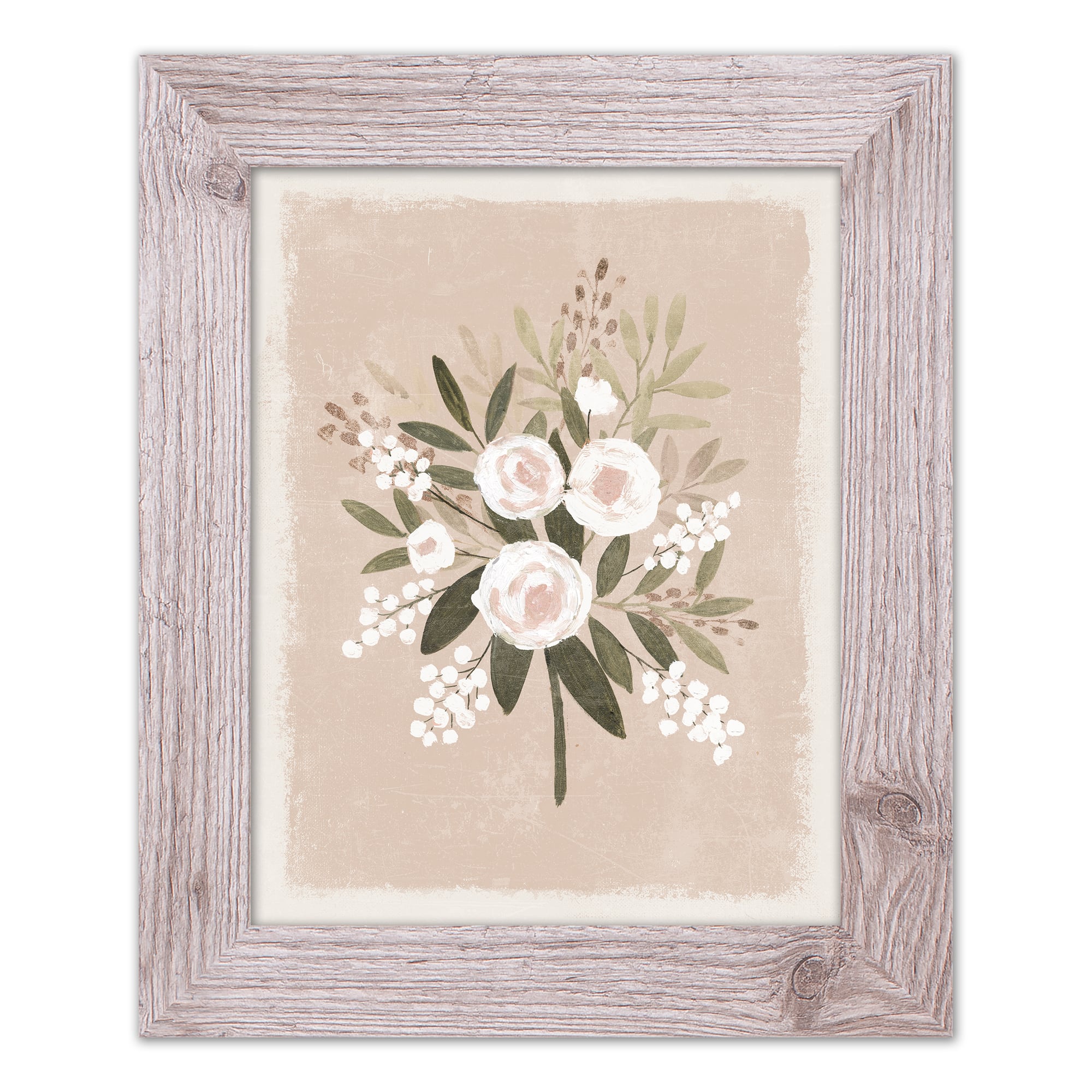 Warm Floral Bundle Western Framed Print