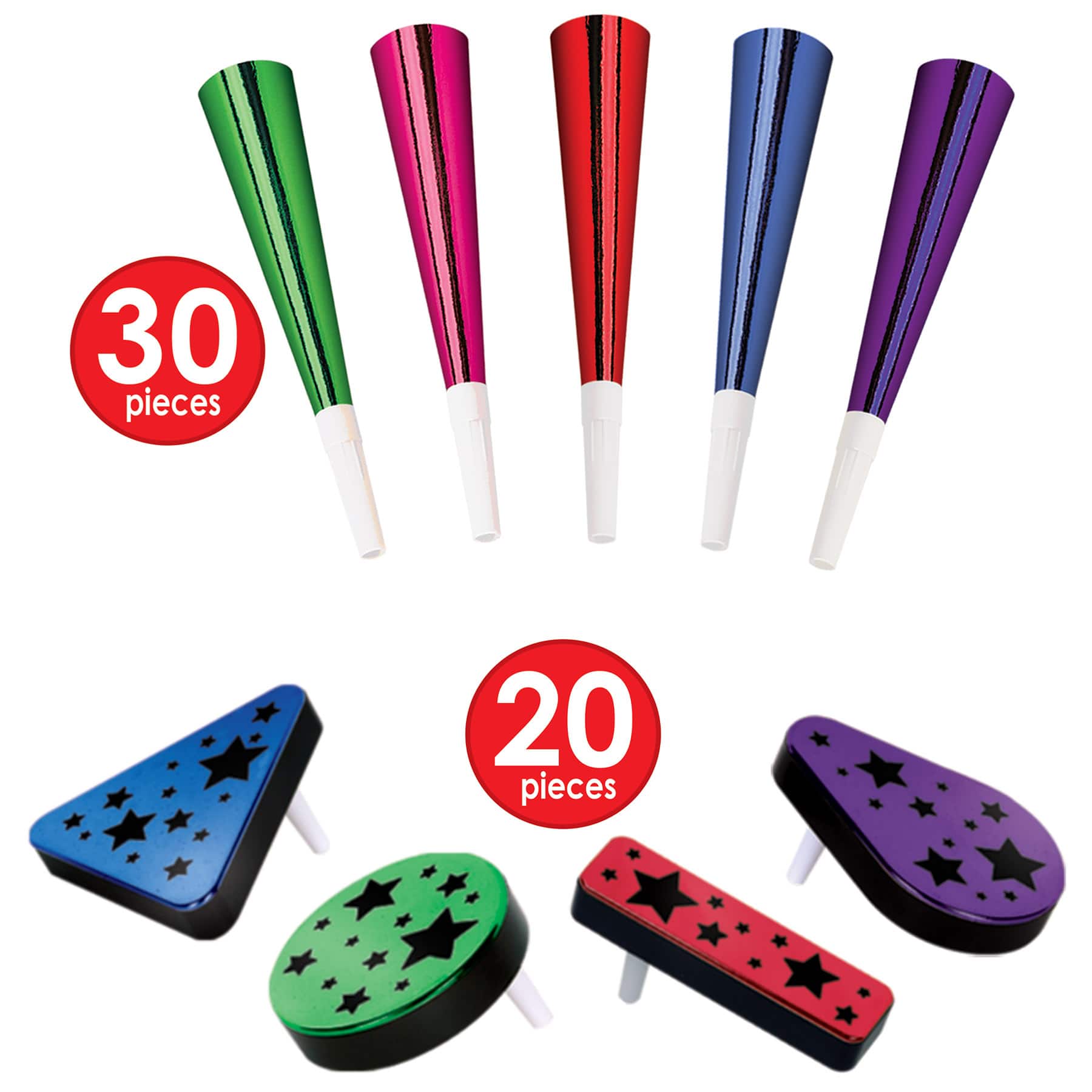 Beistle New Year Entertainer Party Favor Kit for 50