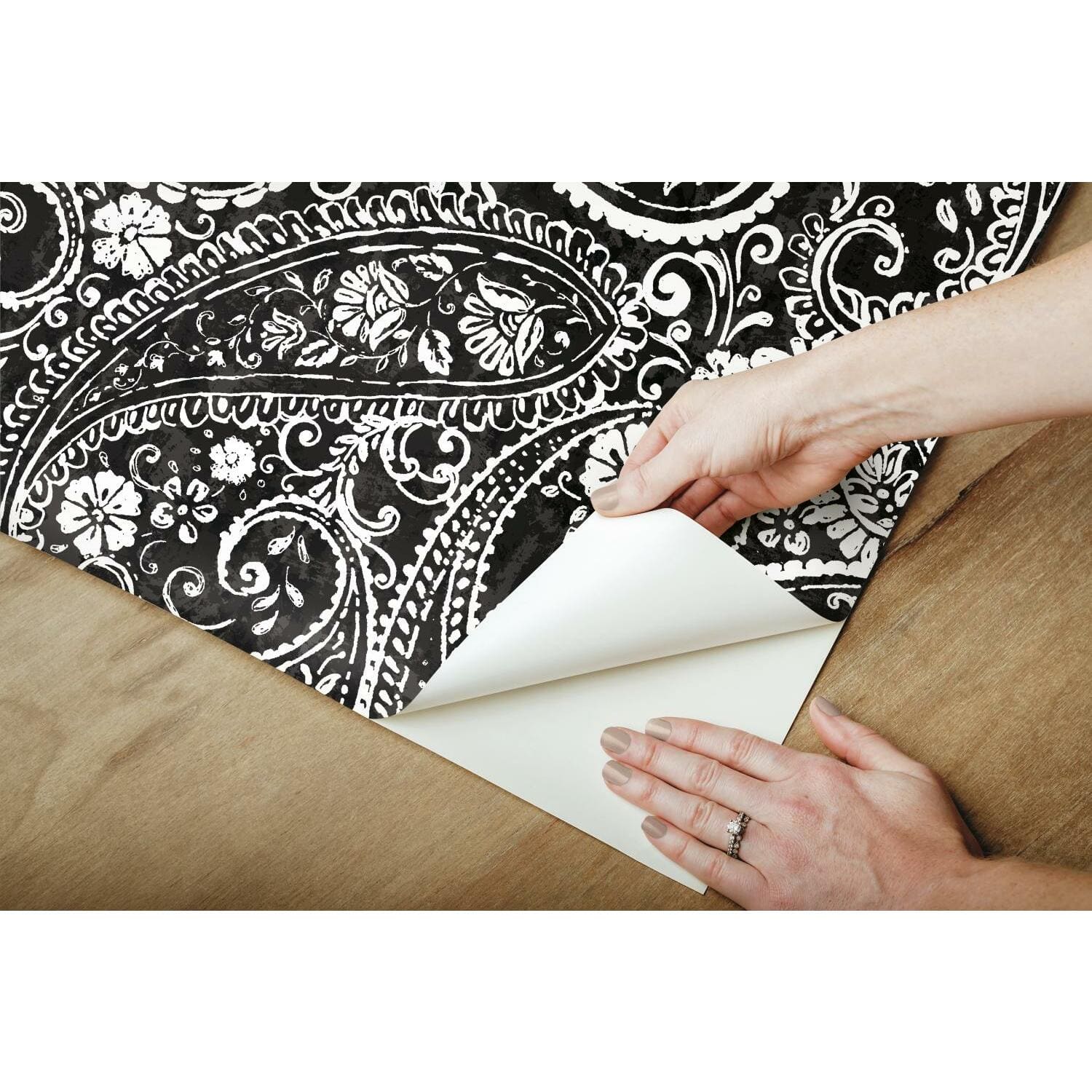RoomMates Paisley Prince Peel & Stick Wallpaper