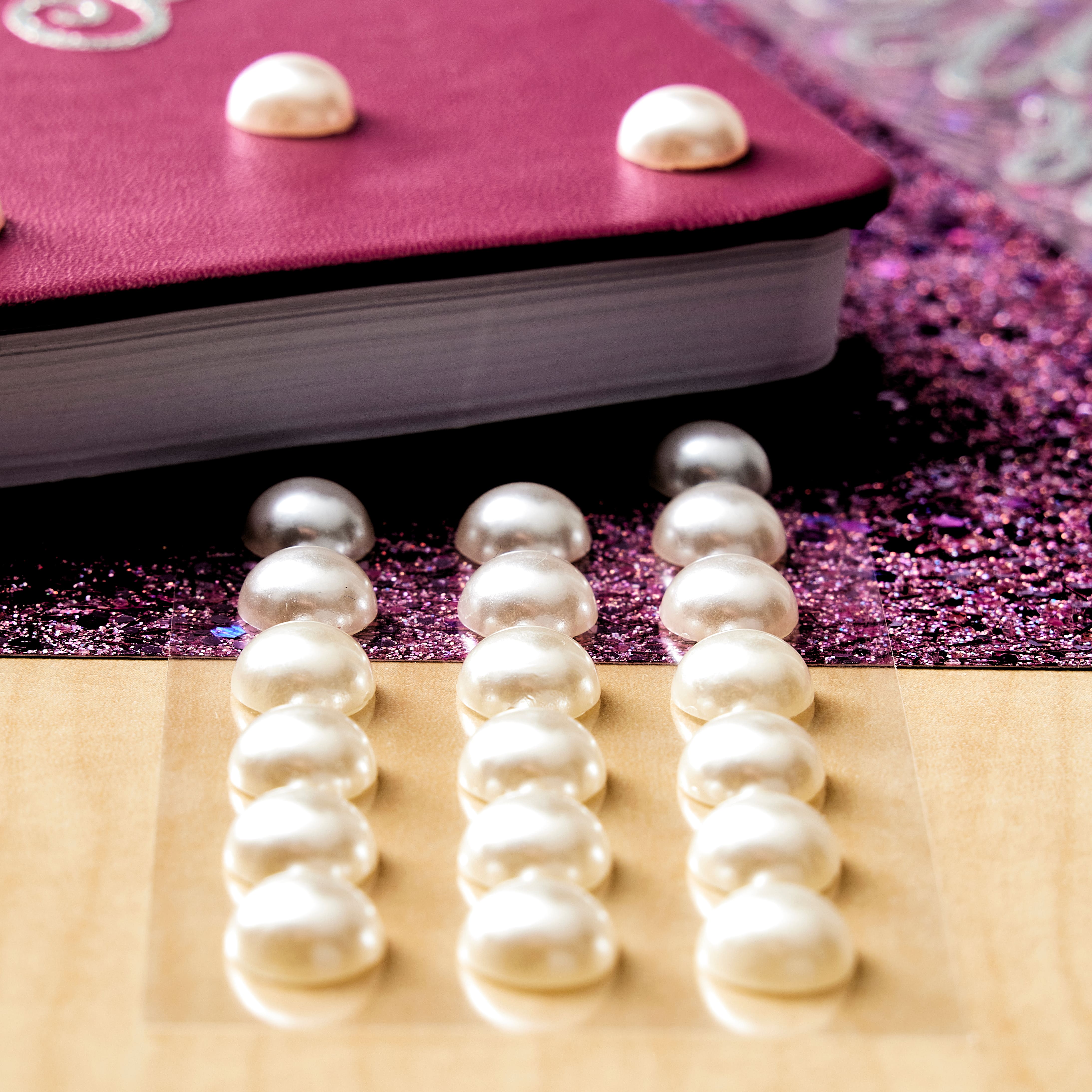 10mm Faux Pearl White Stickers by Recollections™