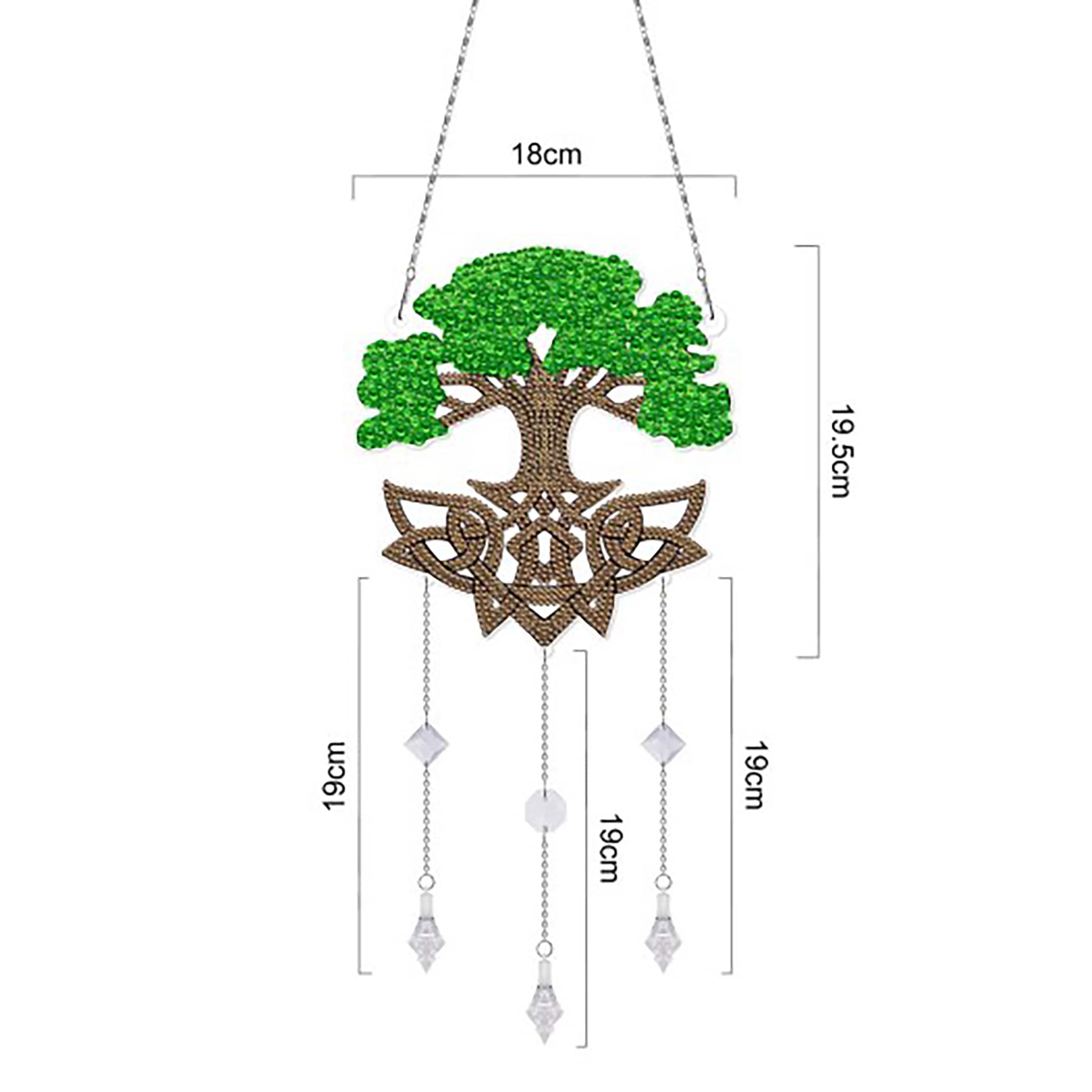 Sparkly Selections Celtic Tree Acrylic Wall Hanger Diamond Painting