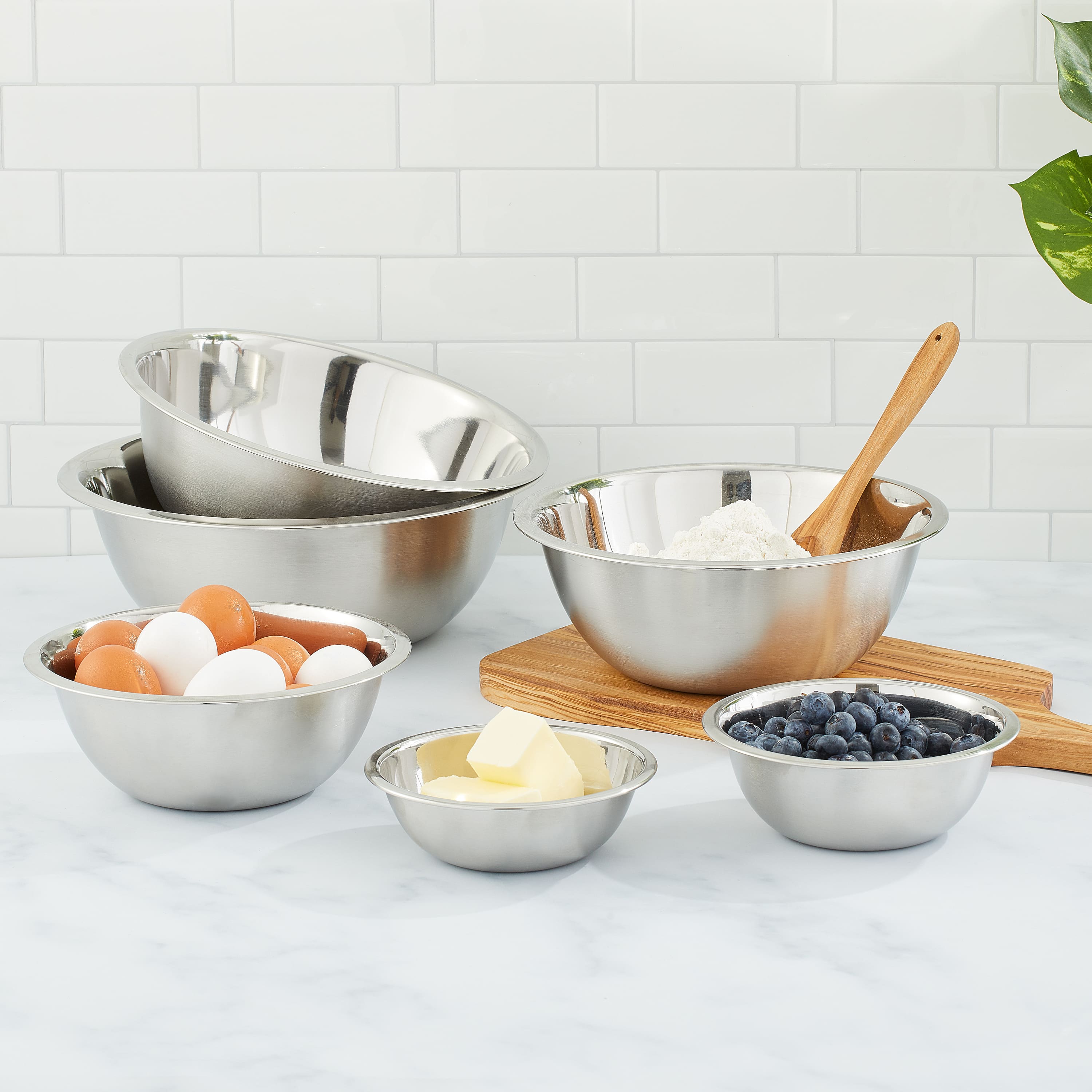 JoyJolt® Stainless Steel Mixing Bowl Set