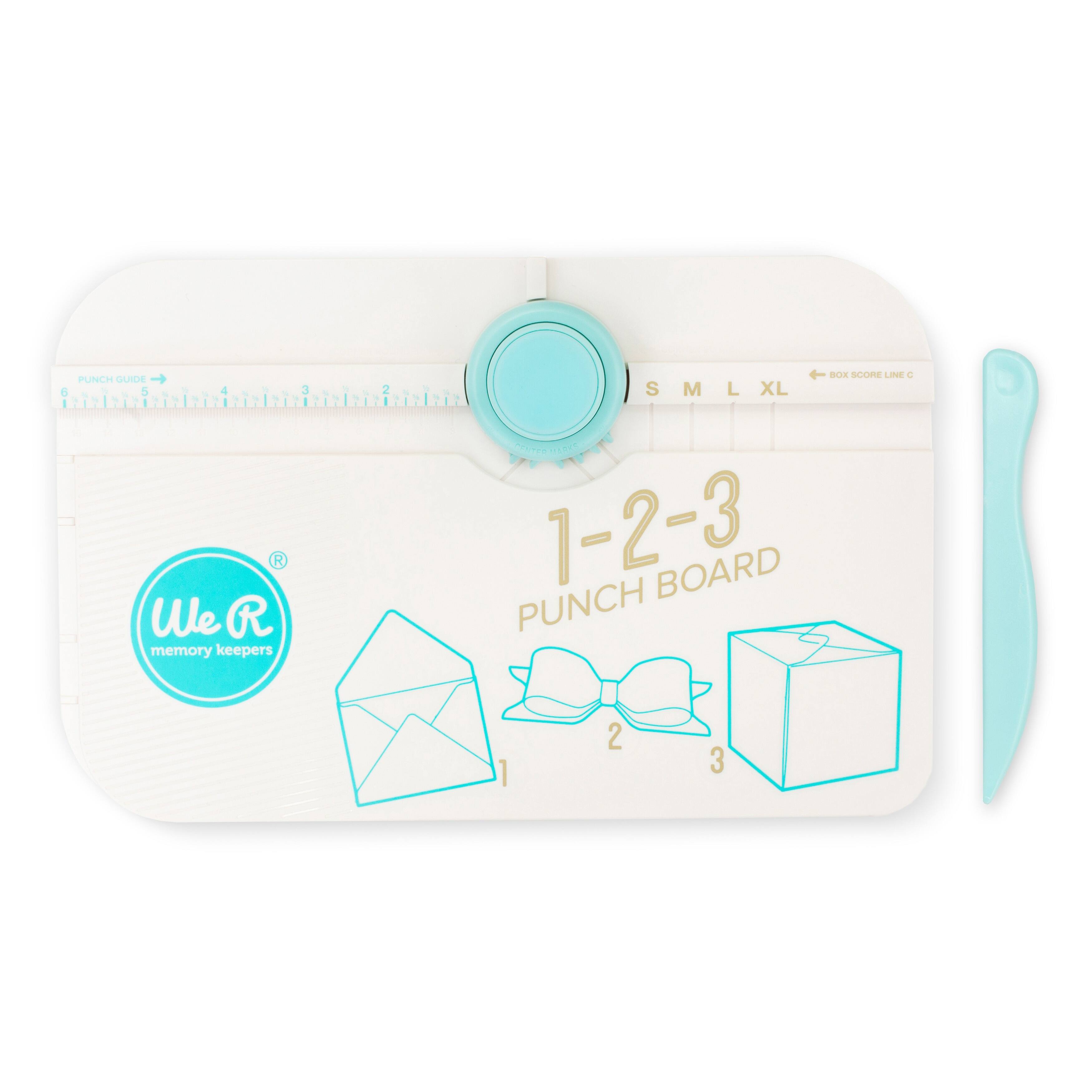 We R Memory Keepers Punch Board-1-2-3