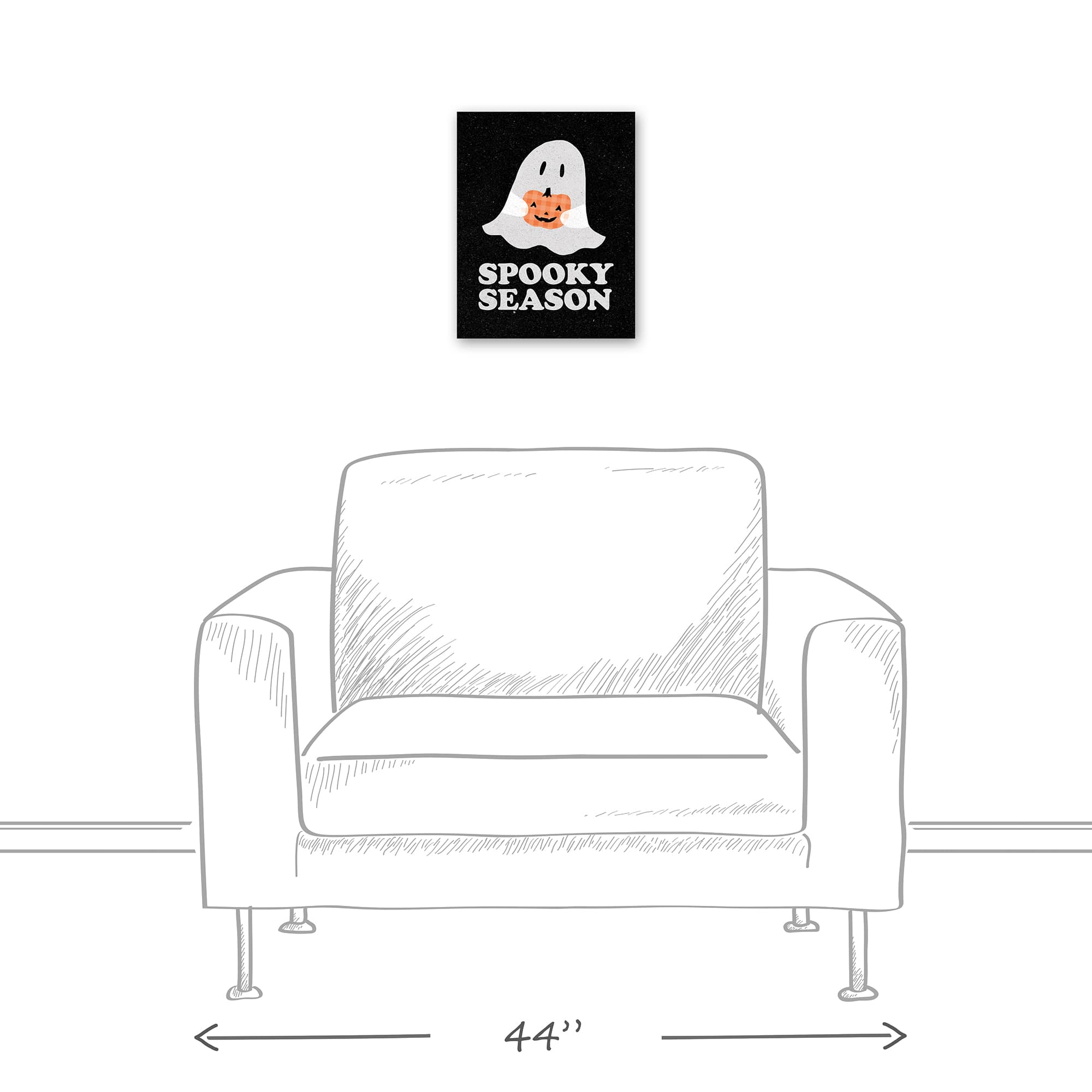 Spooky Season Canvas Wall Art