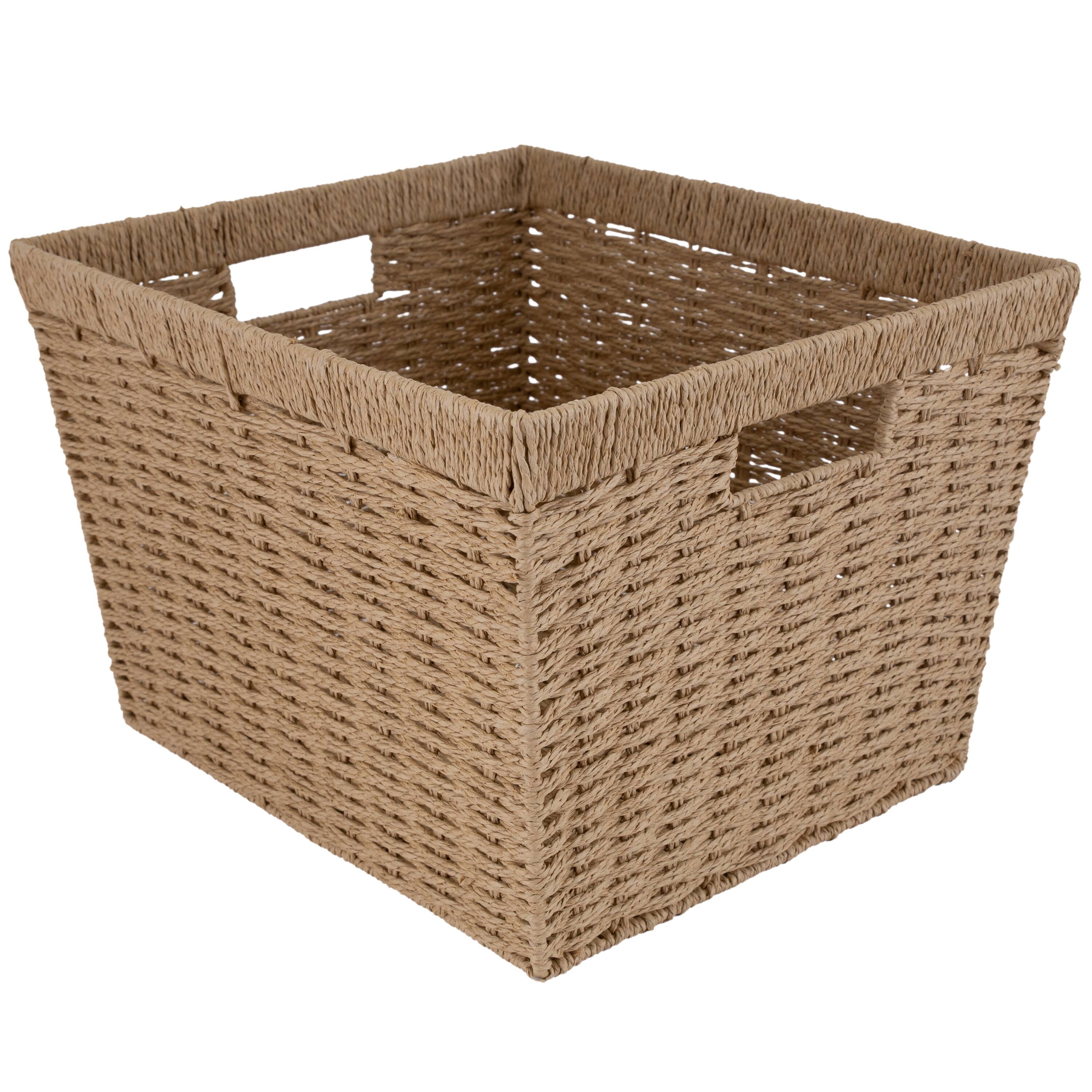 Simplify Small Dutch Weave Storage Basket