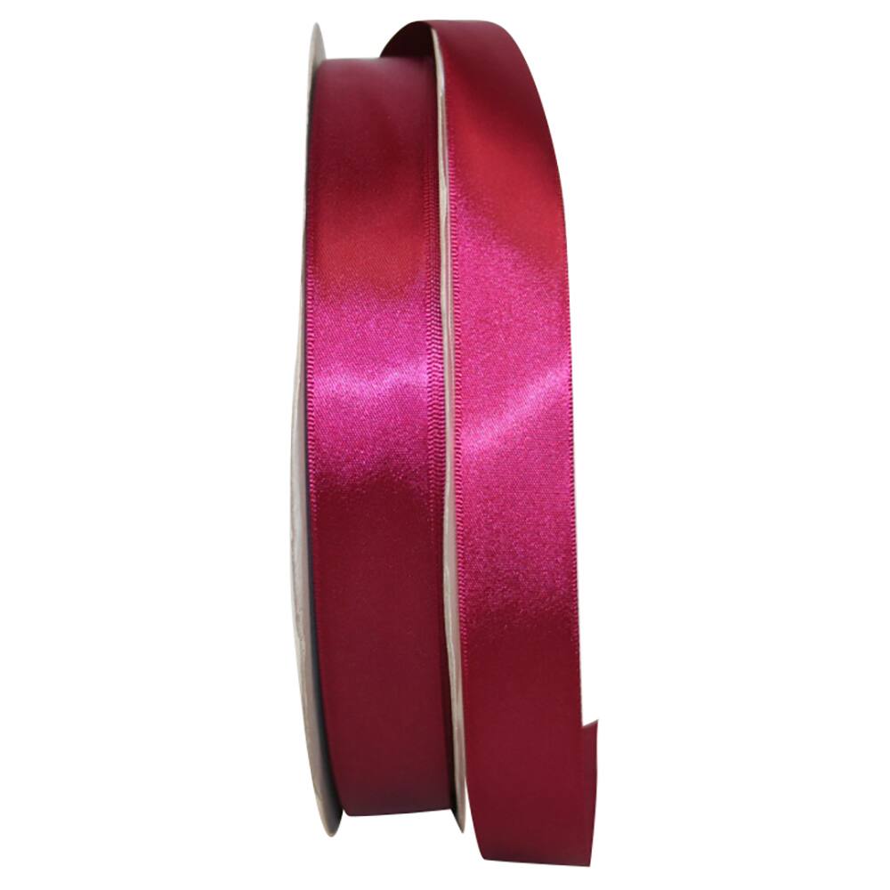 JAM Paper 7/8" x 100yd. Satin Single Face Ribbon