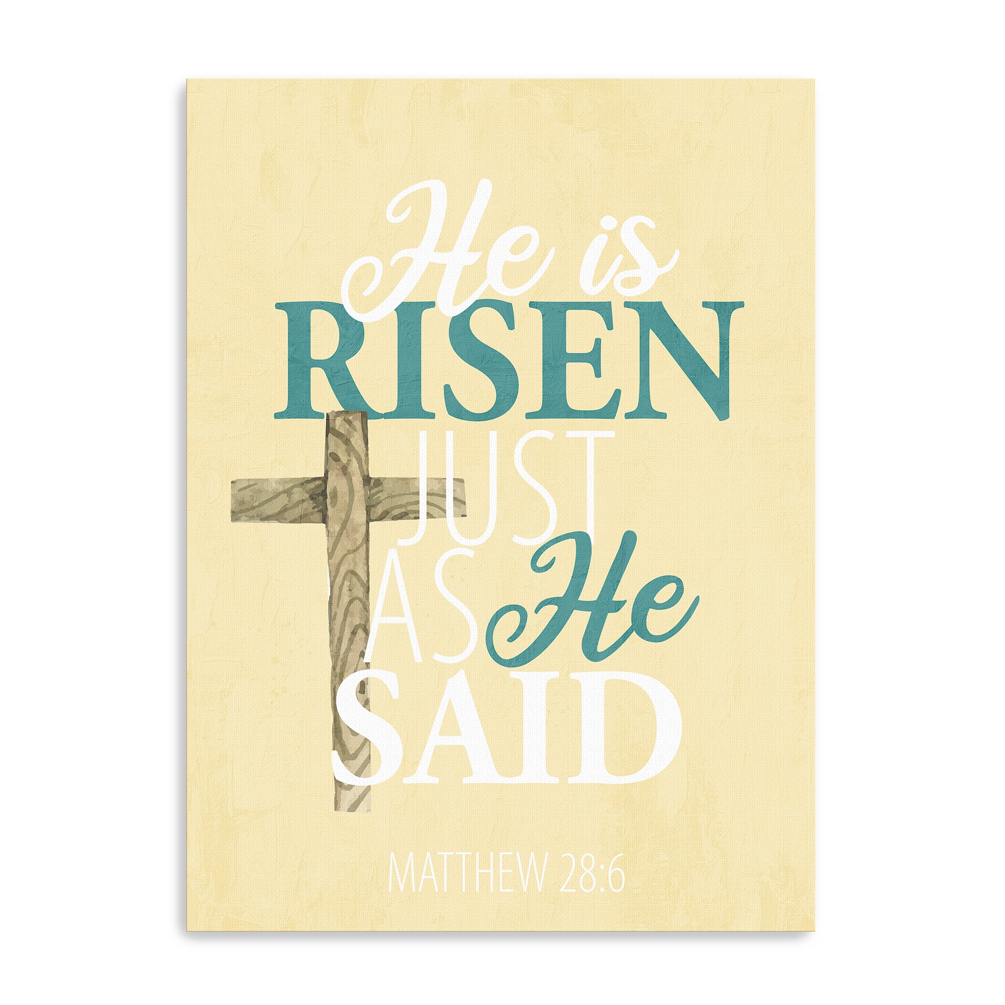 Lumaprints Risen Canvas Giclée Art