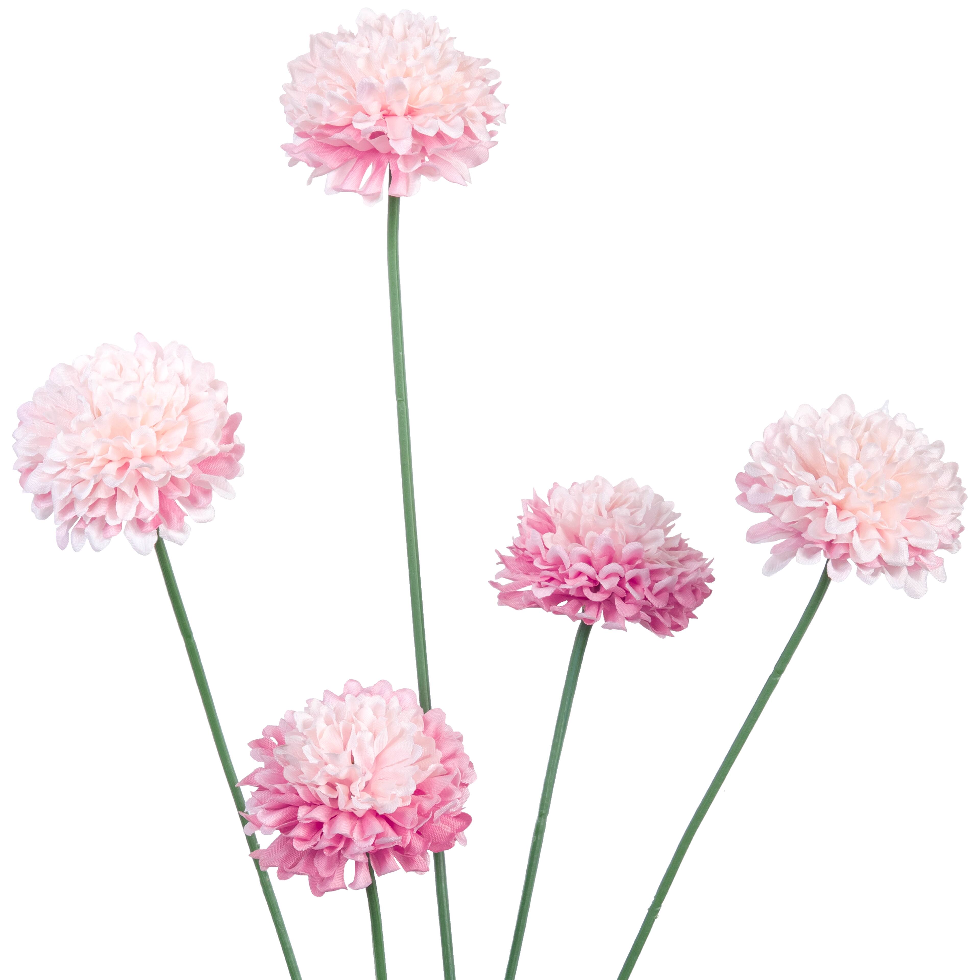 12 Pack: 26" Pink Pom Pom Stem by Ashland®