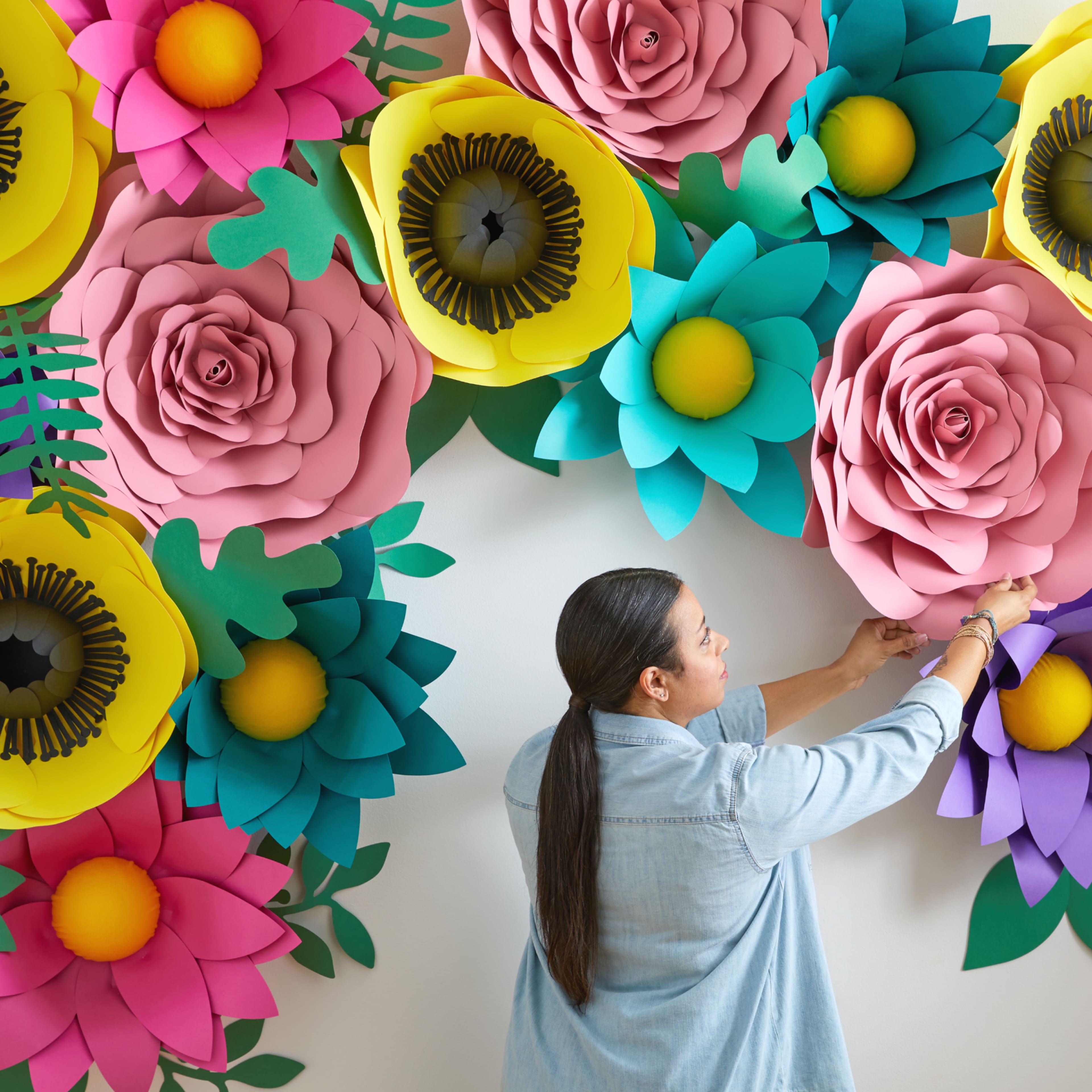 Cricut® Bright Bow 24" x 28" Cardstock Sampler, 50 Sheets