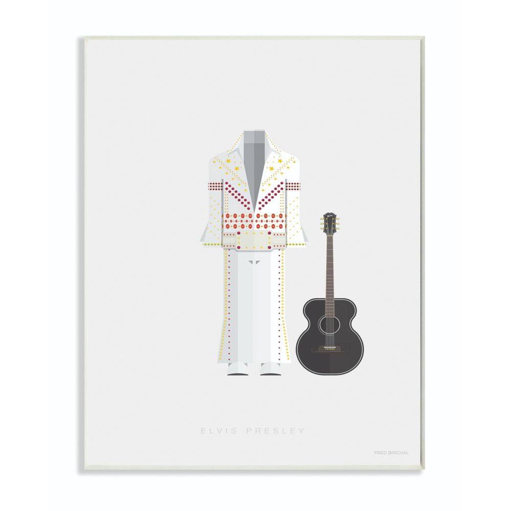 Stupell Industries Elvis Fashion Design Wall Plaque