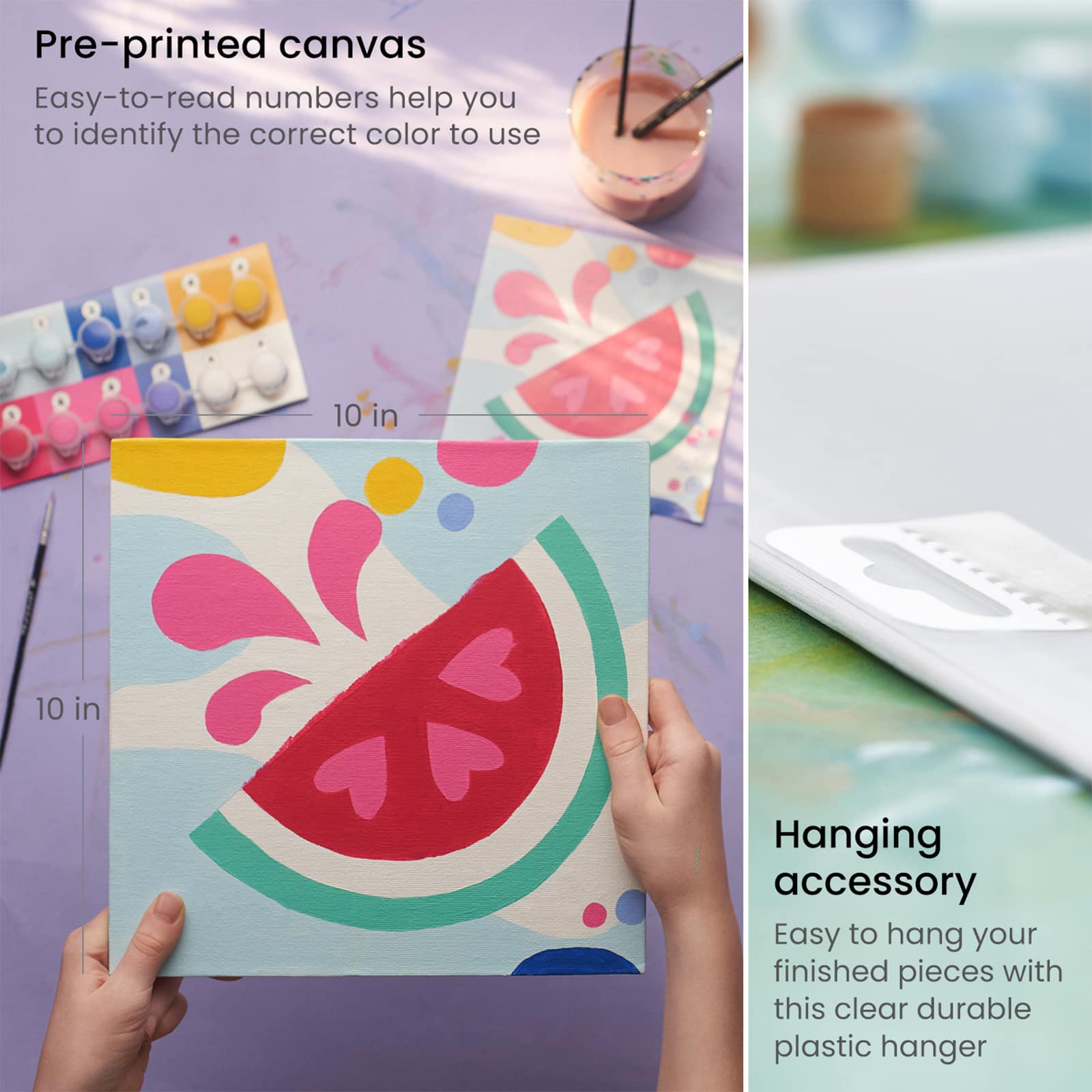 Arteza® Kids Mixed Design Paint by Numbers Kit