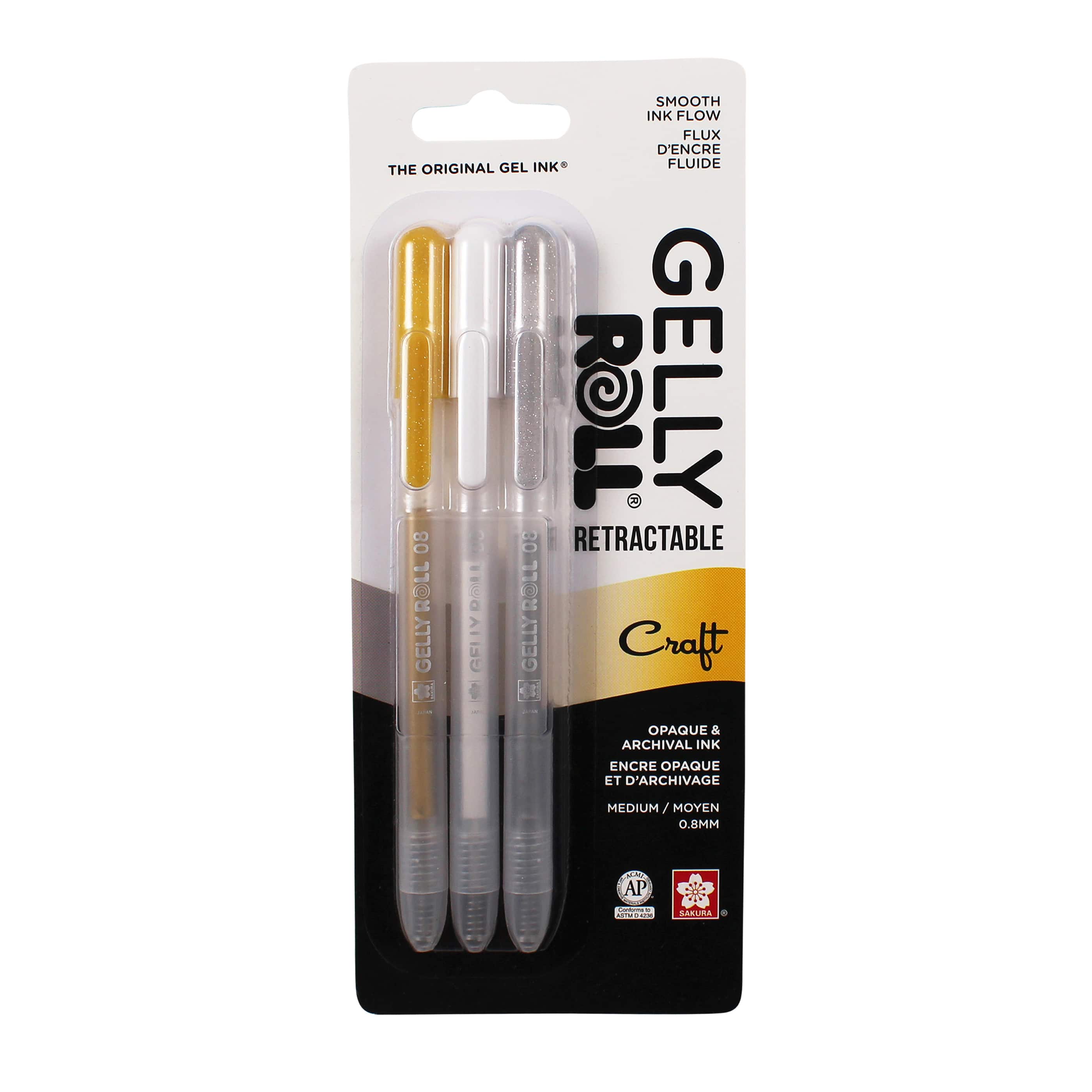 Gelly Roll® Craft Medium Retractable Gel Pen Set