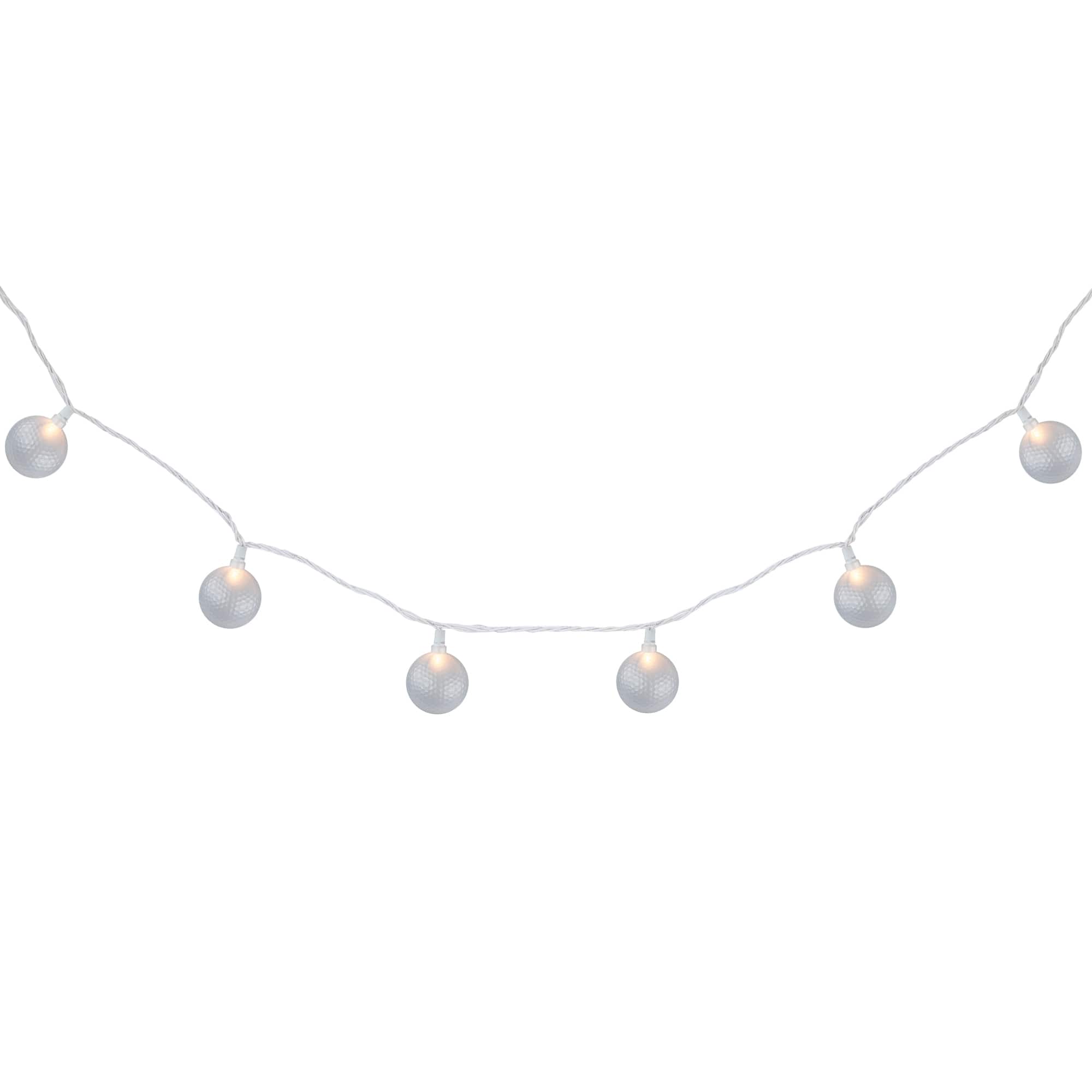10ct. Golf Ball Patio String Lights