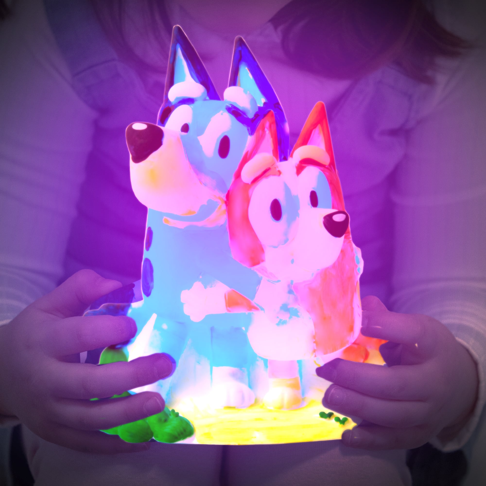 Bluey Paint Your Own Light-Up Figurine