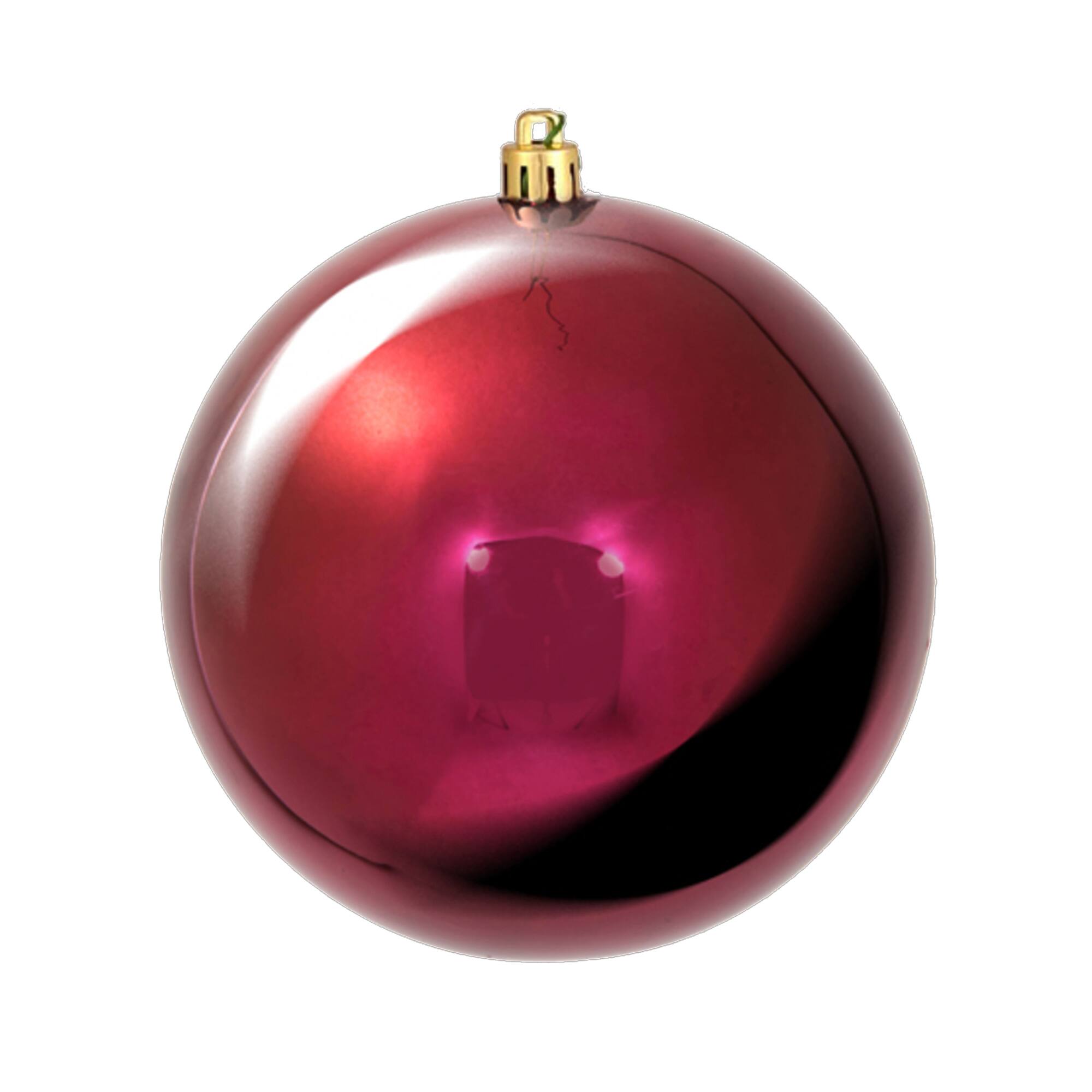Vickerman 4" Shiny Ball Ornaments