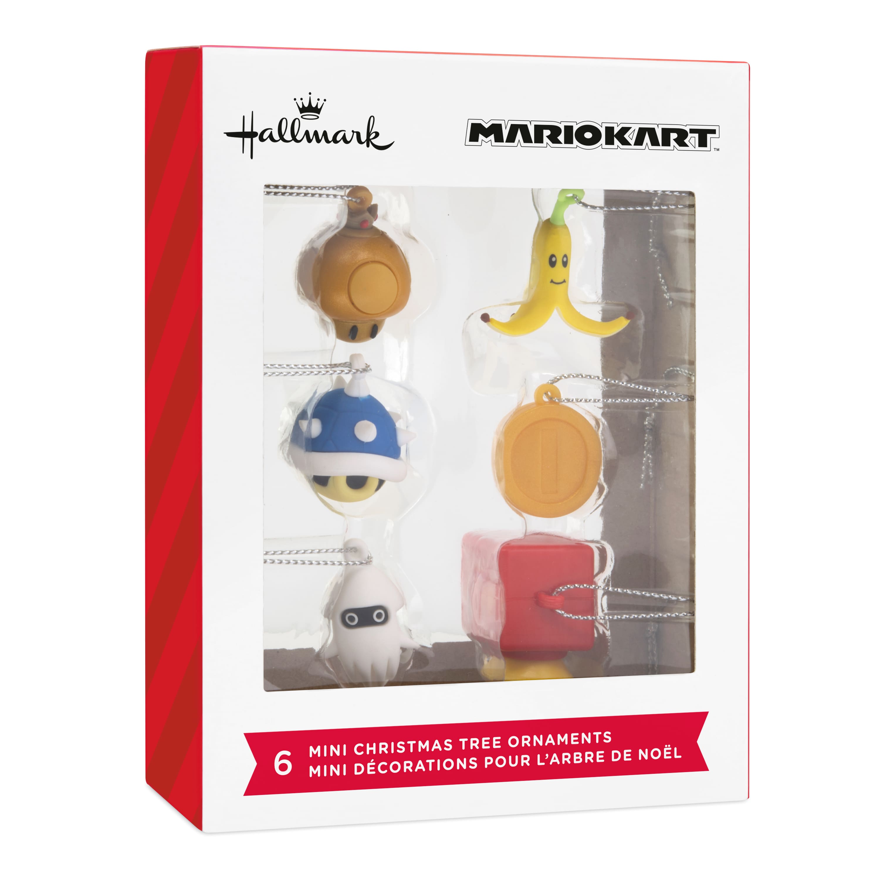 Hallmark Mario Kart™ Shatterproof Mini Ornament Set