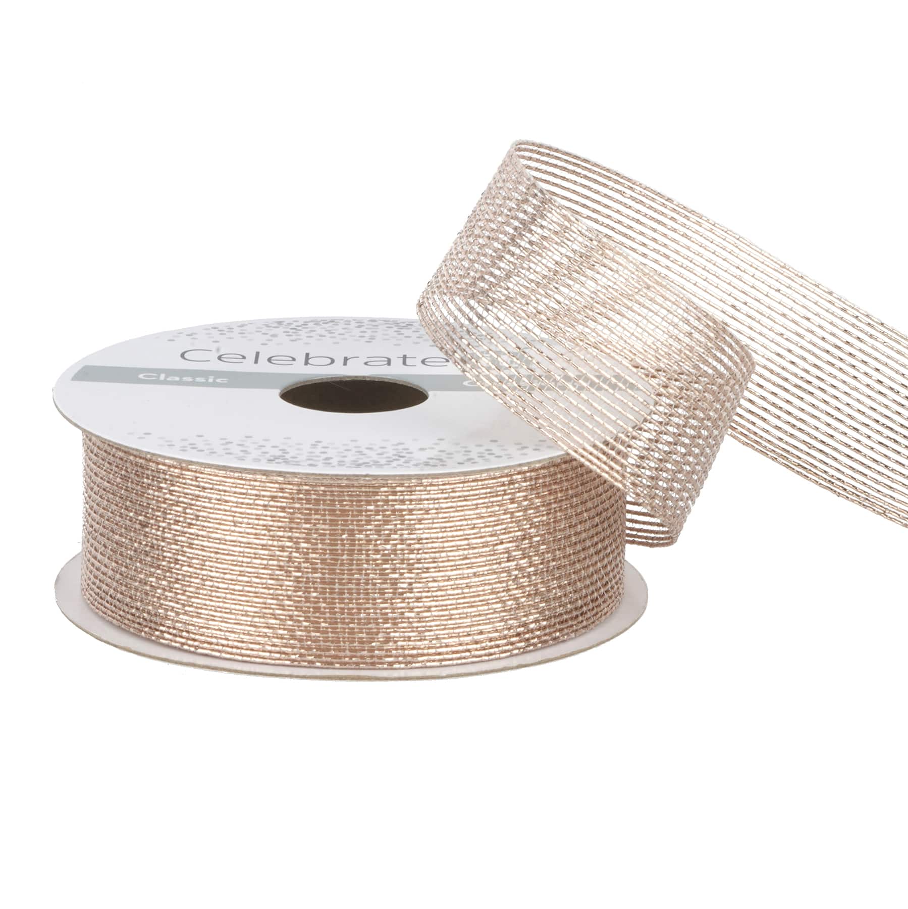 1" x 5yd. Metallic Mesh by Celebrate It®